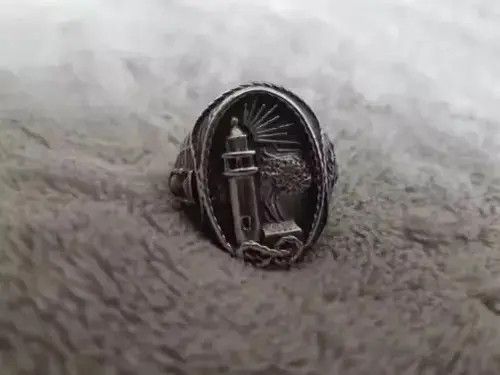 House Of The Gods Nautical Lighthouse Ring🔥🔥🔥 Size ONE SIZE - 1 Thumbnail