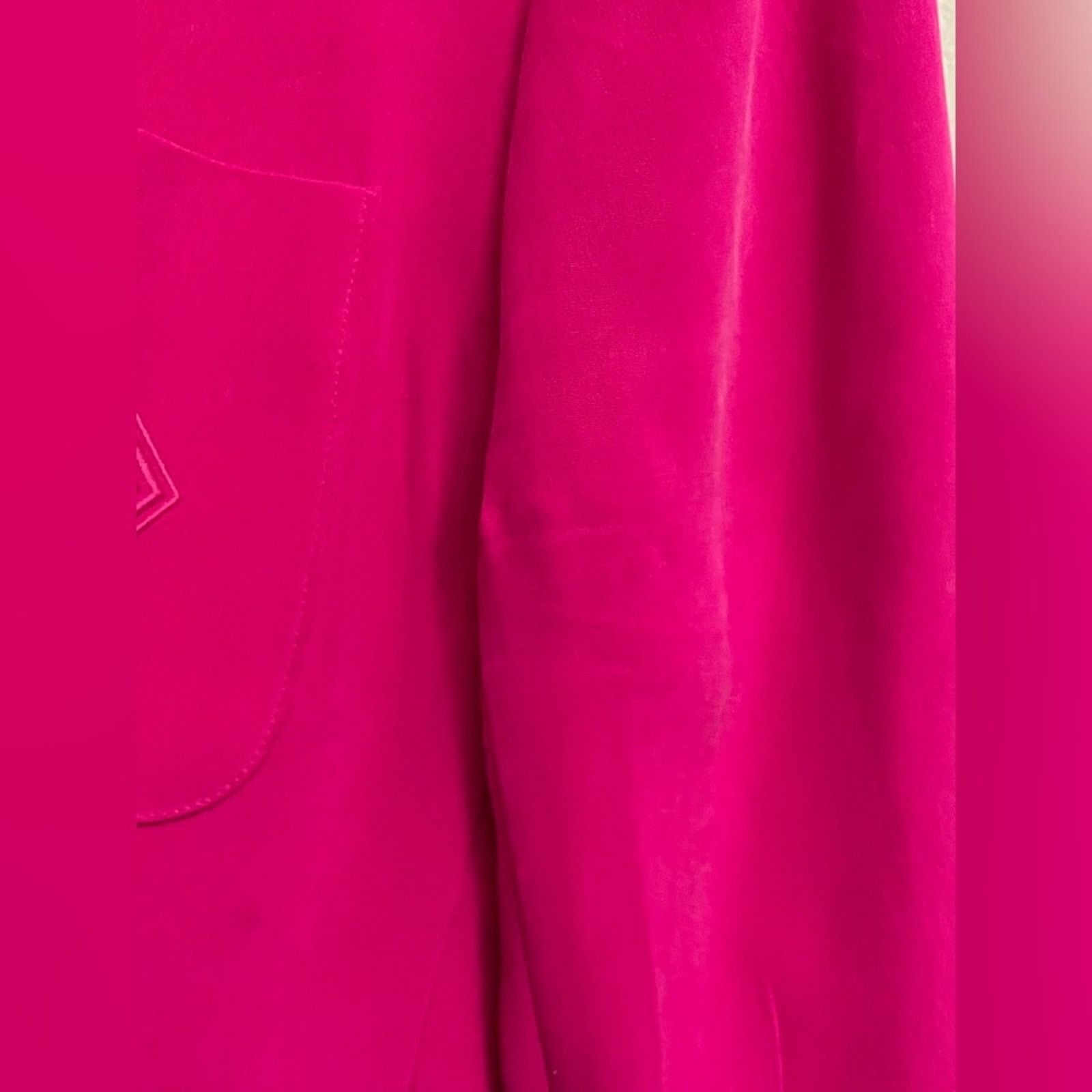 Lauren Ralph Lauren Lauren Ralph Lauren 100% Silk Button Blazer Fuschia Sz 6 Size M / US 6-8 / IT 42-44 - 10 Thumbnail