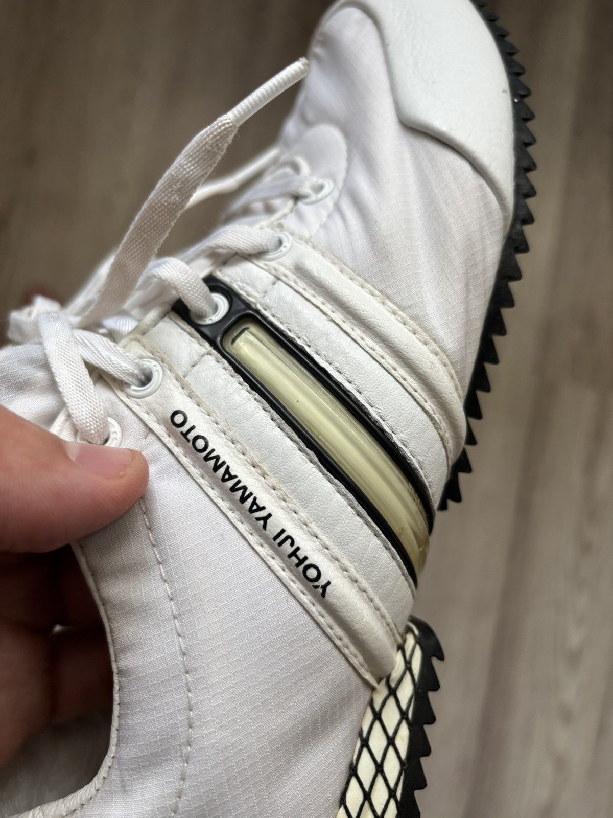 Yohji Yamamoto Rare vintage 2007 Adidas Y3 YOHJI Yamamoto leather US 5 Size US 5 / IT 35 - 17 Thumbnail