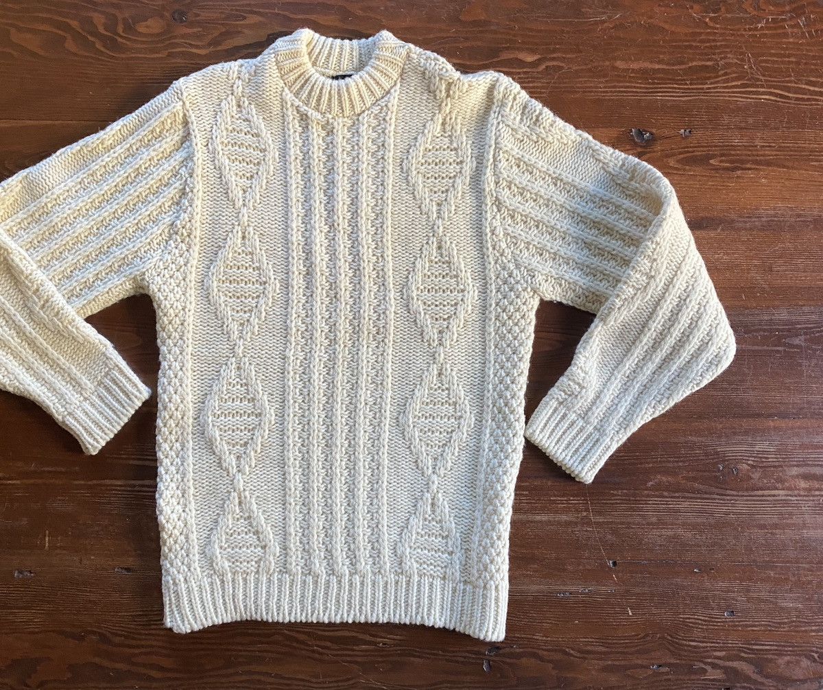 Vintage Vintage 50’s/60’s Kandahar Wool Cable Knit Fisherman Sweater Size US M / EU 48-50 / 2 - 1 Thumbnail