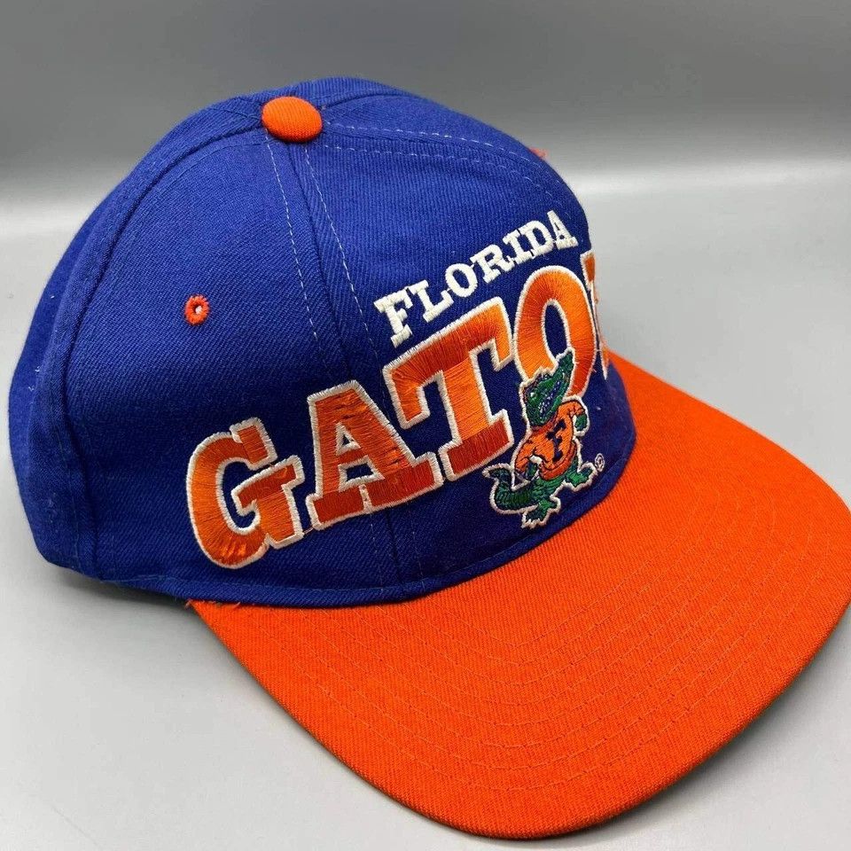Starter × Vintage Vintage Florida Gators Hat Men Starter Tri Power Snap Back Size ONE SIZE - 5 Thumbnail
