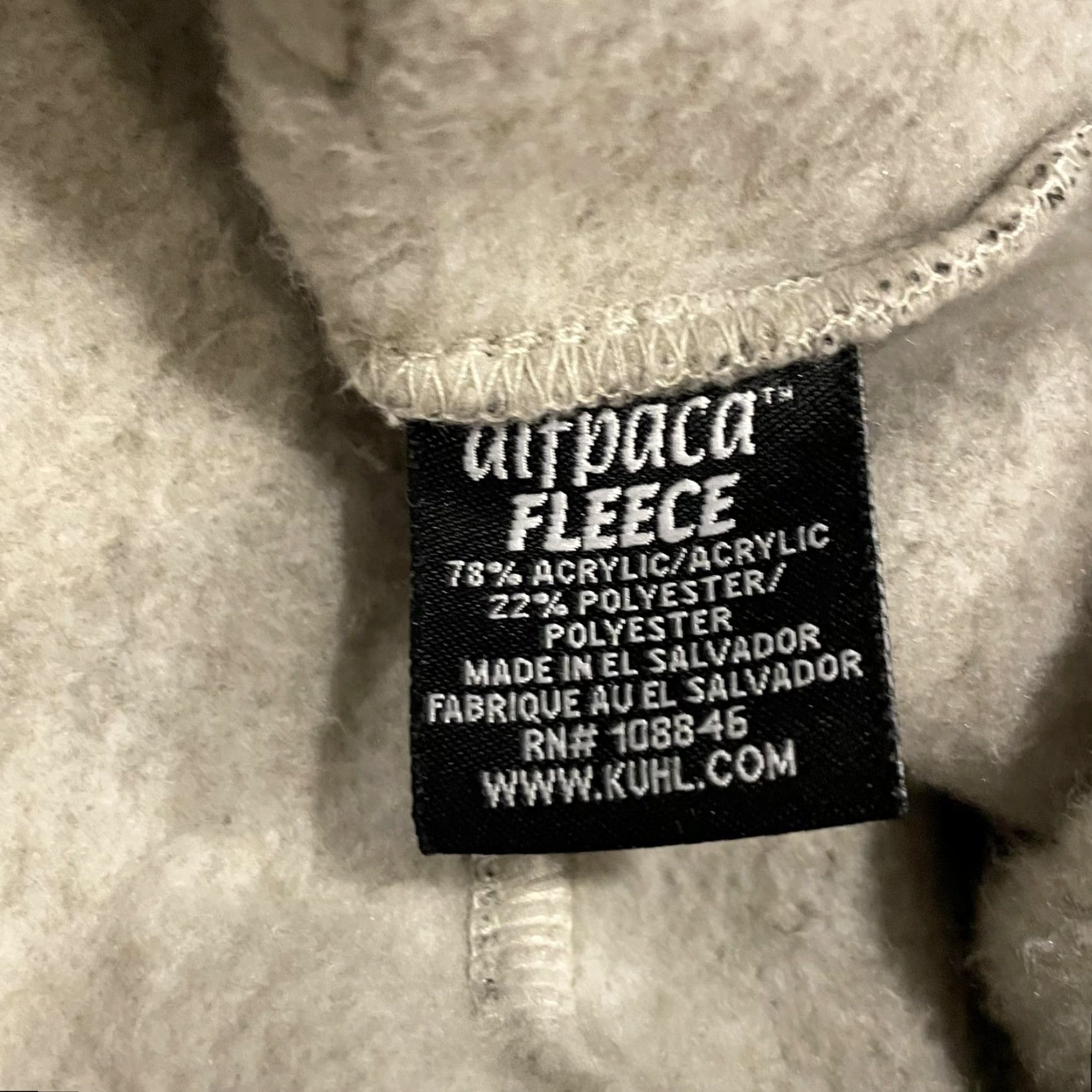 Vintage Kuhl Savina Sweater Jacket Womens Small Beige Alfpaca Fleece Long Coat Size S / US 4 / IT 40 - 6 Thumbnail