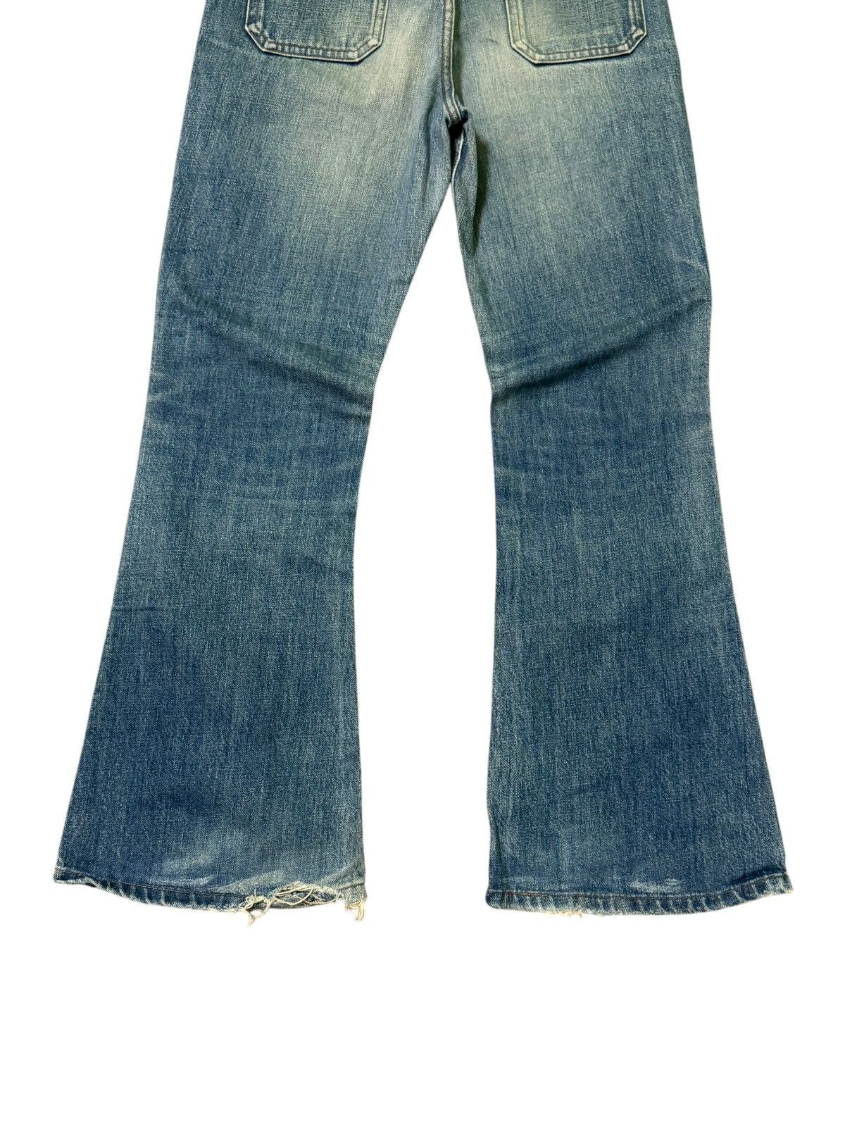 Big John × Vintage FLARED VINTAGE BIG JOHN BELL BOTTOM BOOTCUT JEANS Size US 28 / EU 44 - 10 Thumbnail