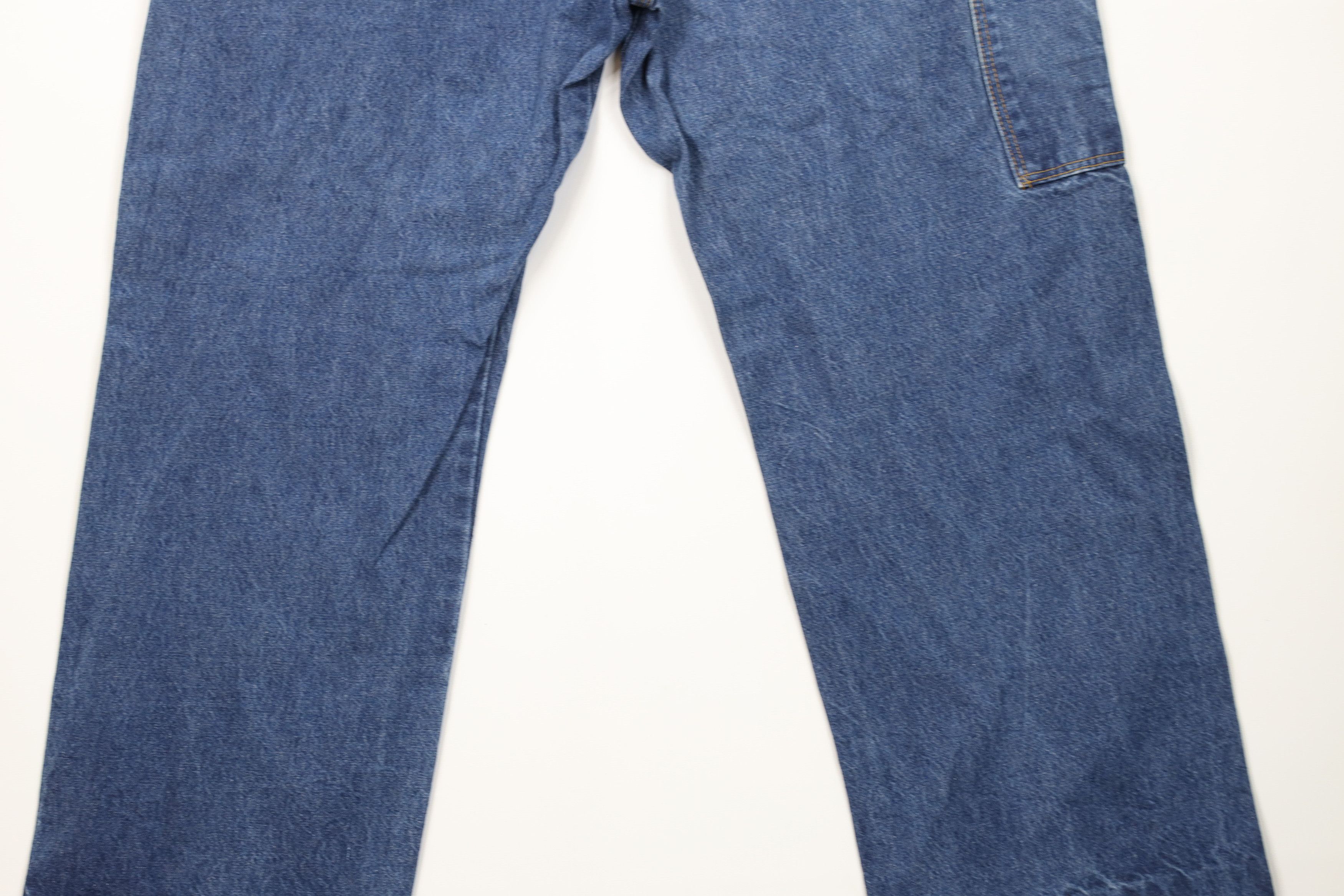 Vintage Vintage 90s Streetwear Workwear Wide Leg Dungaree Jeans USA Size US 36 / EU 52 - 12 Thumbnail