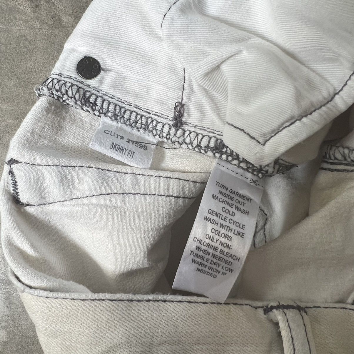 Polo Ralph Lauren Vintage RRL Ralph Lauren Distressed Jeans Pants Size US 27 - 10 Thumbnail