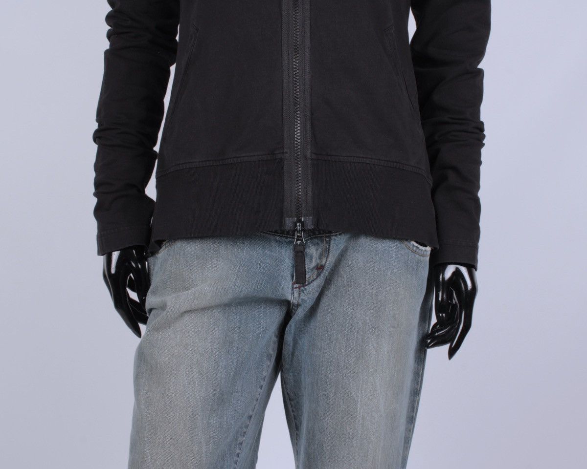 Designer × Rundholz RUNDHOLZ Black Label Cotton Elastane Black Bomber Jacket Size S / US 4 / IT 40 - 4 Thumbnail