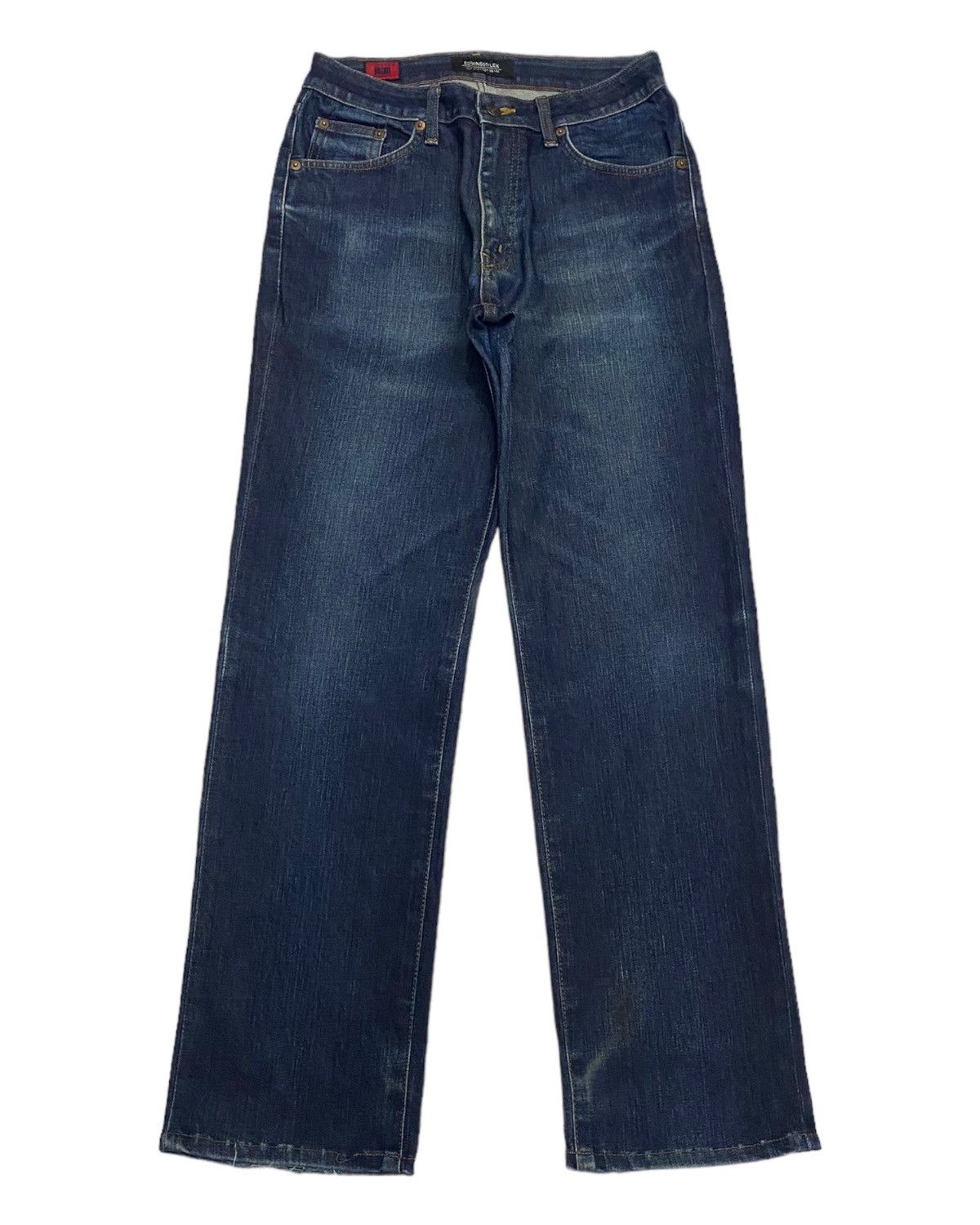 Edwin EDWIN 13oz 503 FLEX DISTRESSED DENIM JEANS JAPAN Size US 30 / EU 46 - 1 Thumbnail