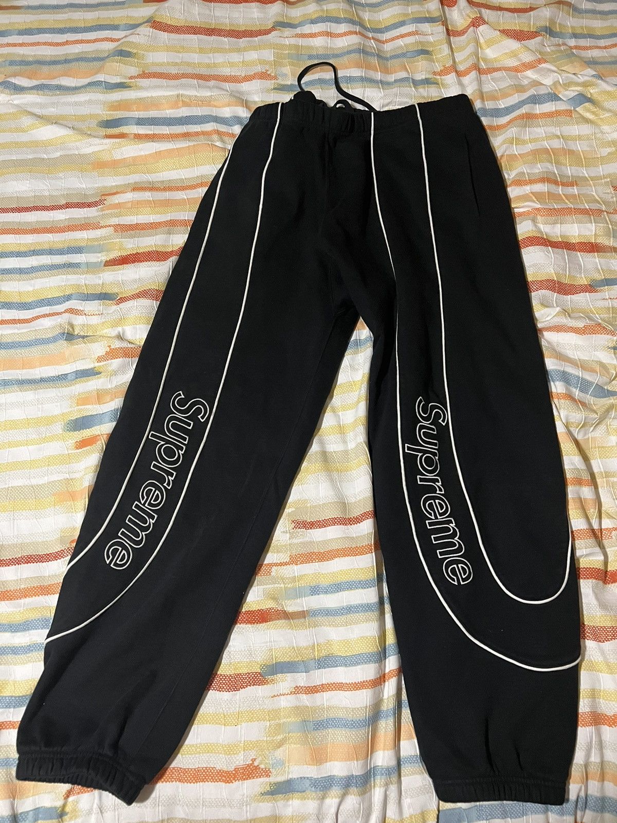 image of Supreme Pants in Black, Men's (Size 36)