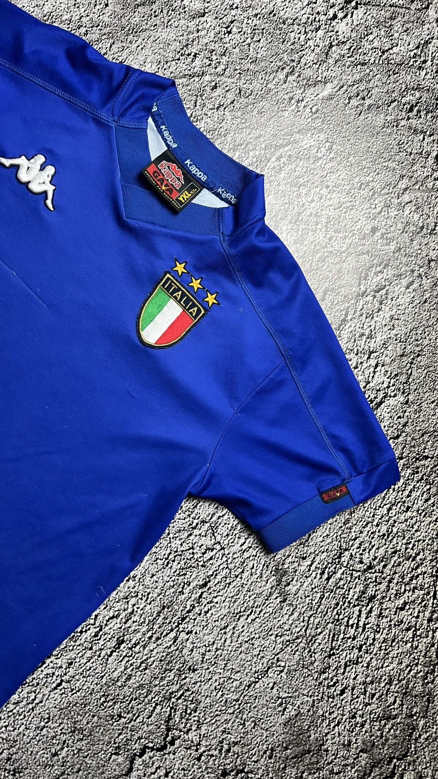 Kappa 1998-1999 Italy national football team kappa youth XL jersey Size US XXS / EU 40 - 2 Thumbnail