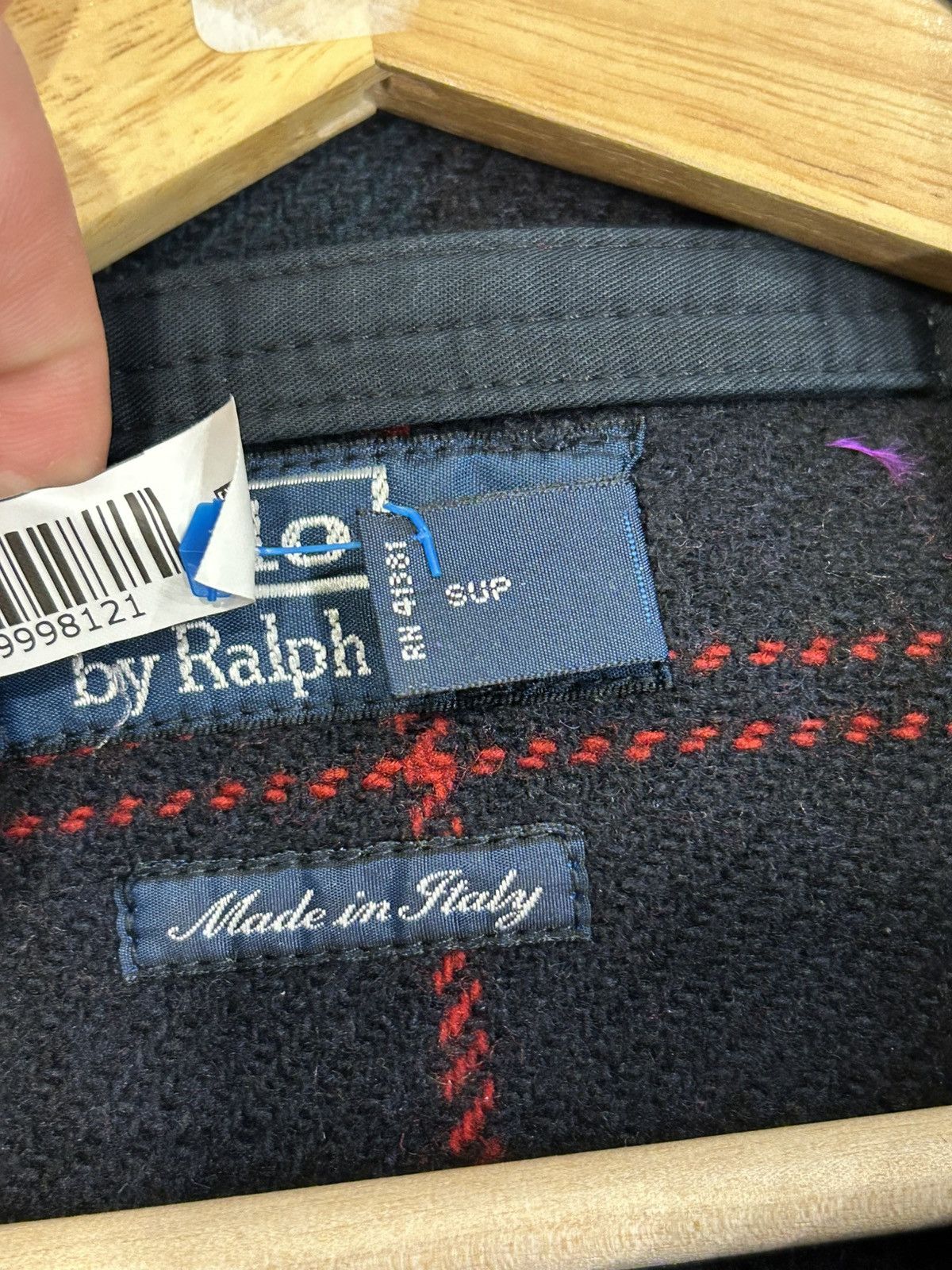 Polo Ralph Lauren Navy Duffel Wool Coat