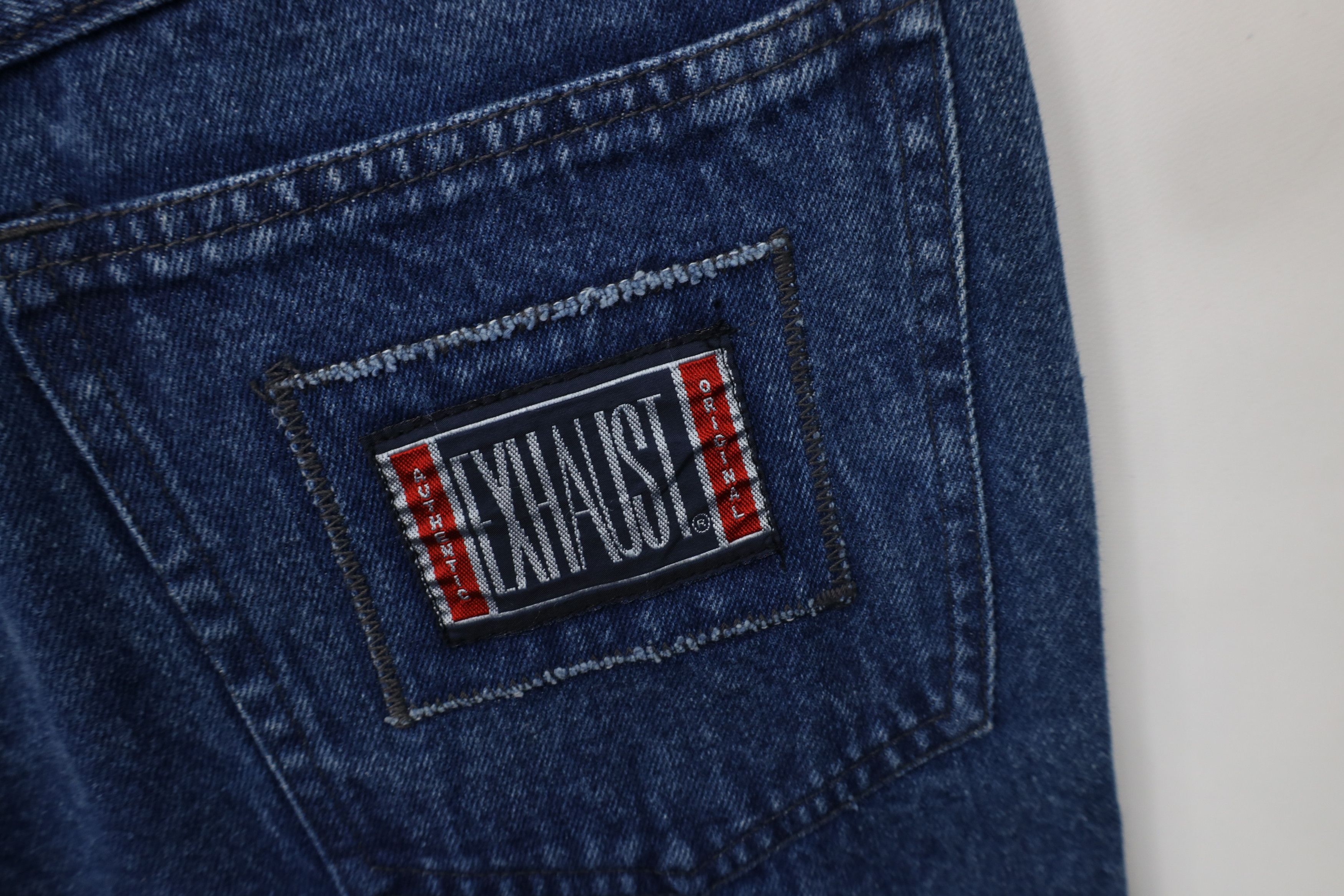 Vintage Deadstock Vintage 90s Streetwear Skateboard Jeans 8 Ball Size US 33 - 14 Thumbnail
