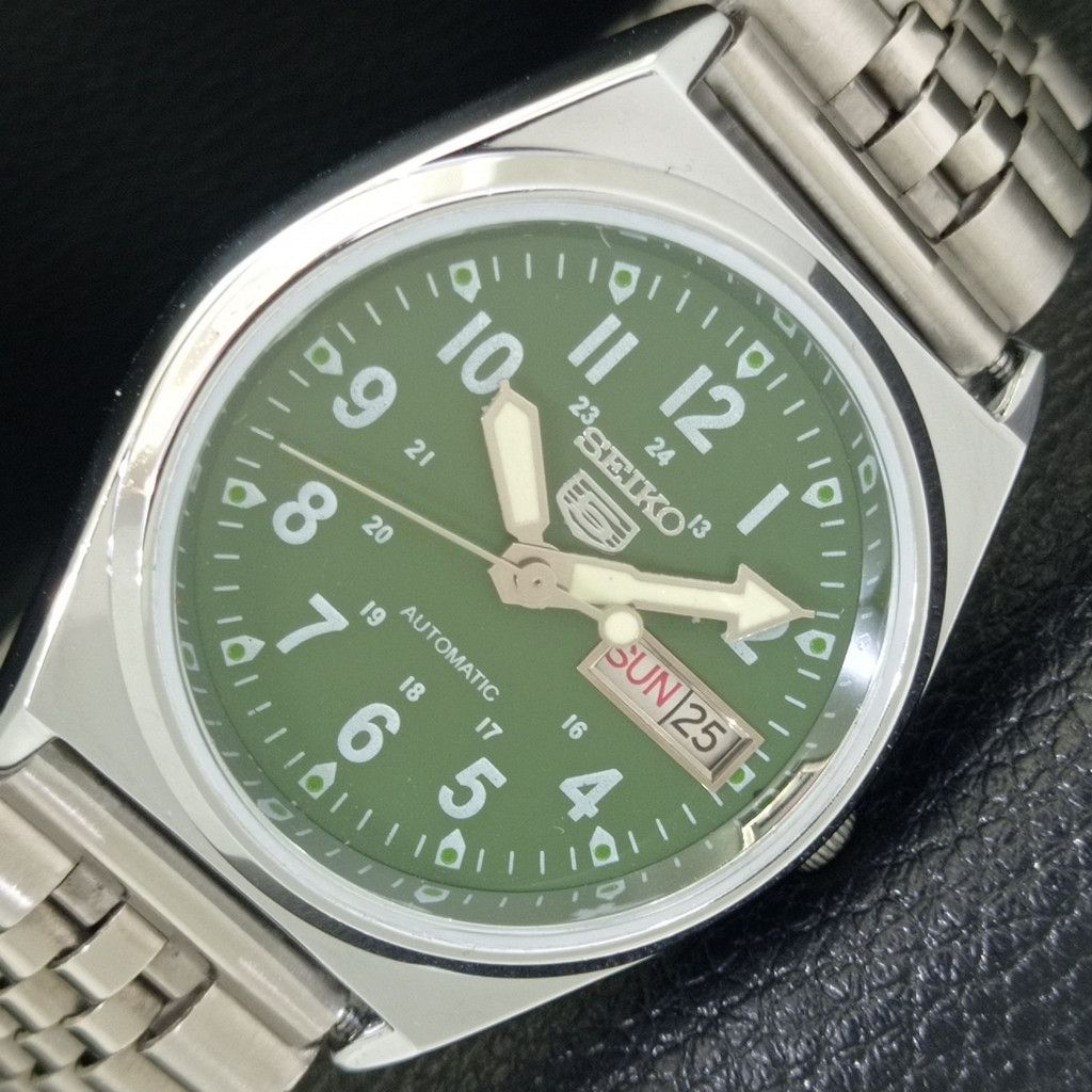 REFURBISHED VINTAGE SEIKO 5 AUTO JAPAN MENS WATCH a441711