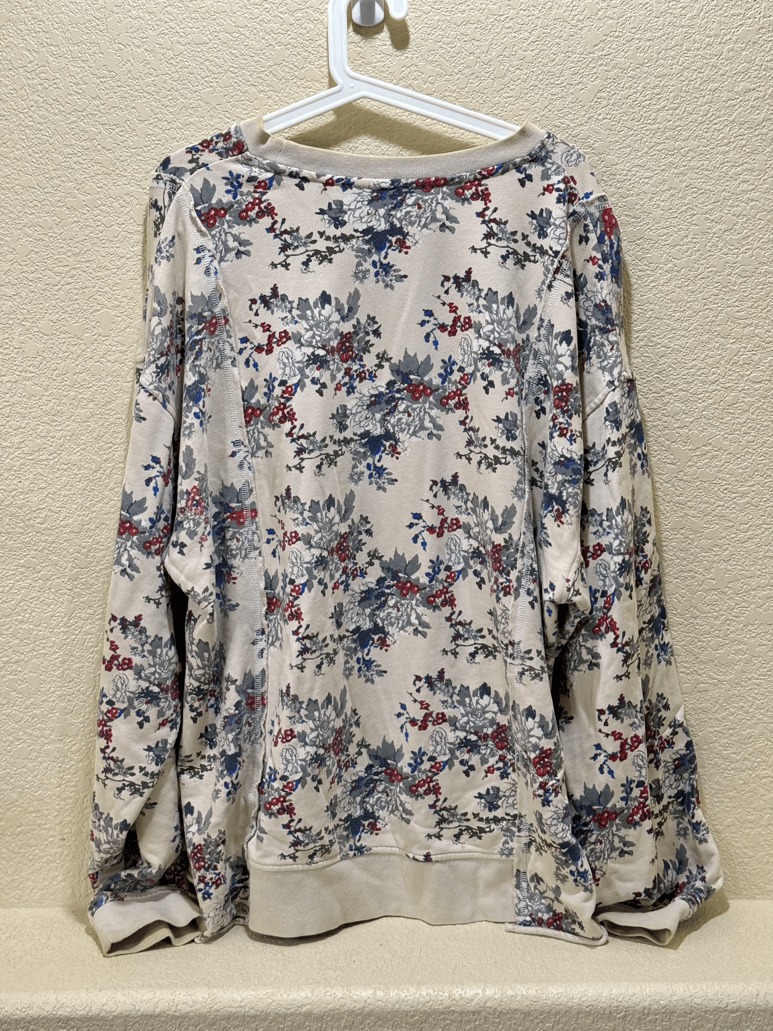 Kith Kith Floral Panel Crewneck - Ivory Multi Size US XL / EU 56 / 4 - 2 Thumbnail