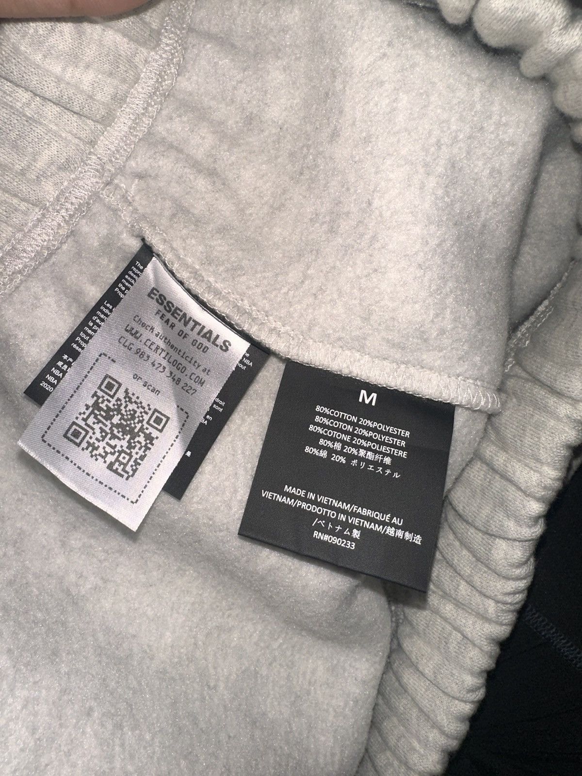 Essentials × Fear of God × NBA Fear of God NBA ESSENTIALS Sweatshorts (M) Size US 32 / EU 48 - 5 Thumbnail