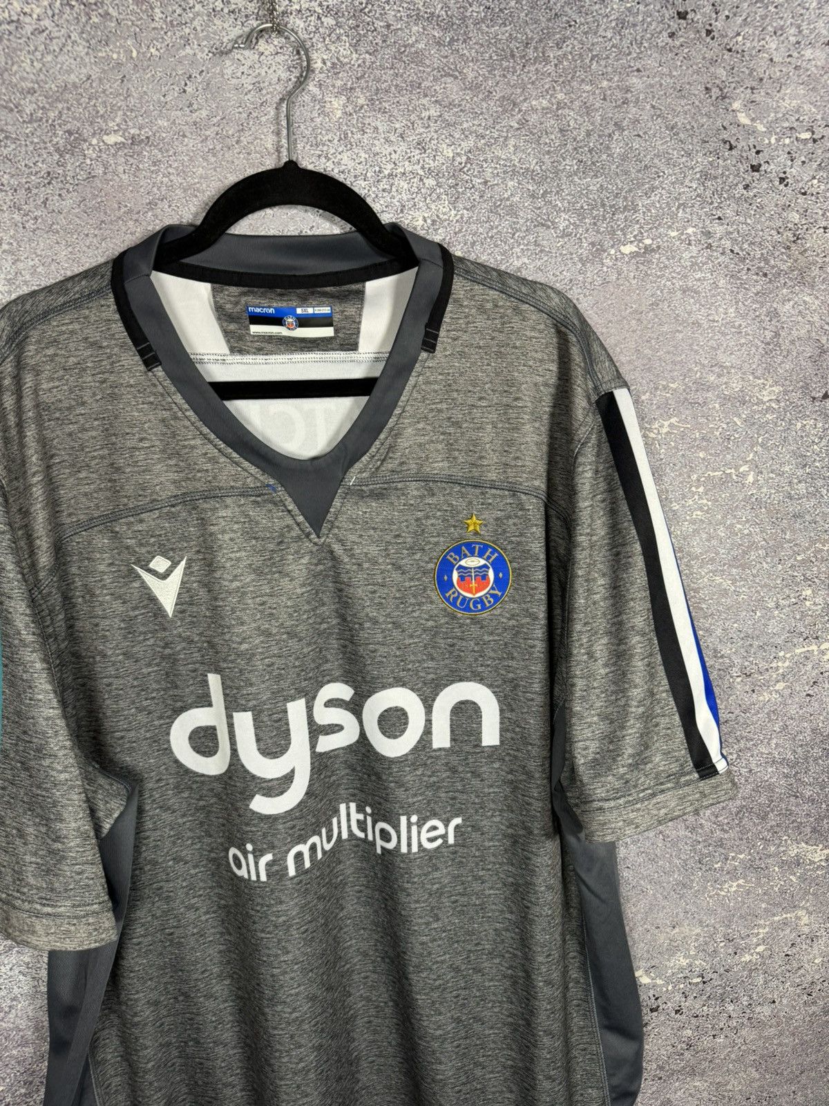 Macron Bath Rugby Union Away Shirt 2022/23 Macron 5XL size Jersey Size US XXL / EU 58 / 5 - 3 Thumbnail