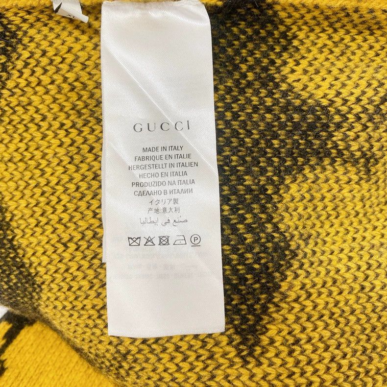 Gucci Gucci Yellow bat print sweater Size US XL / EU 56 / 4 - 6 Thumbnail