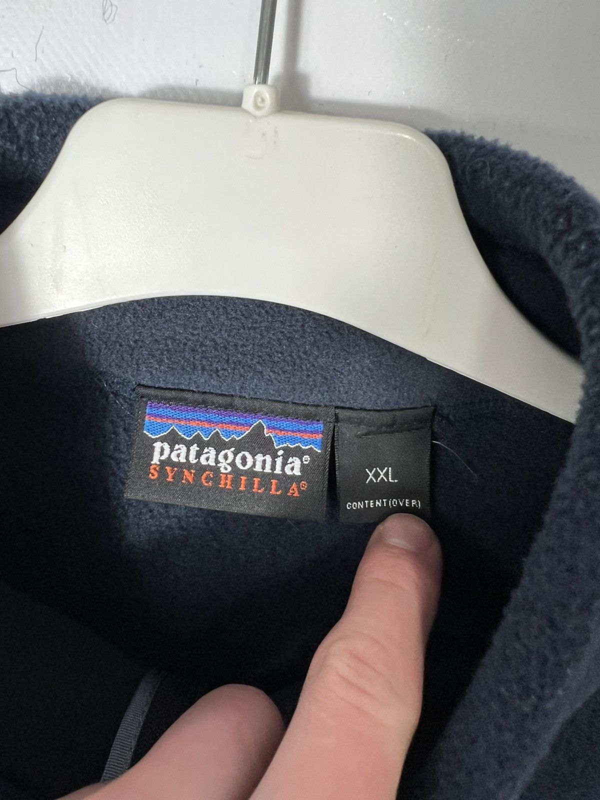 Patagonia Vintage rare Outdoor Patagonia Synchilla Zip Fleece Vest Size US XXL / EU 58 / 5 - 5 Thumbnail
