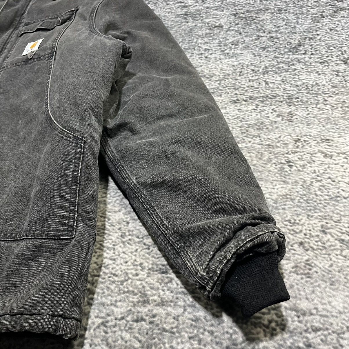 Carhartt VINTAGE CARHARTT BLACK ARCTIC CHORE COAT DISTRESSED LARGE Size US L / EU 52-54 / 3 - 5 Thumbnail