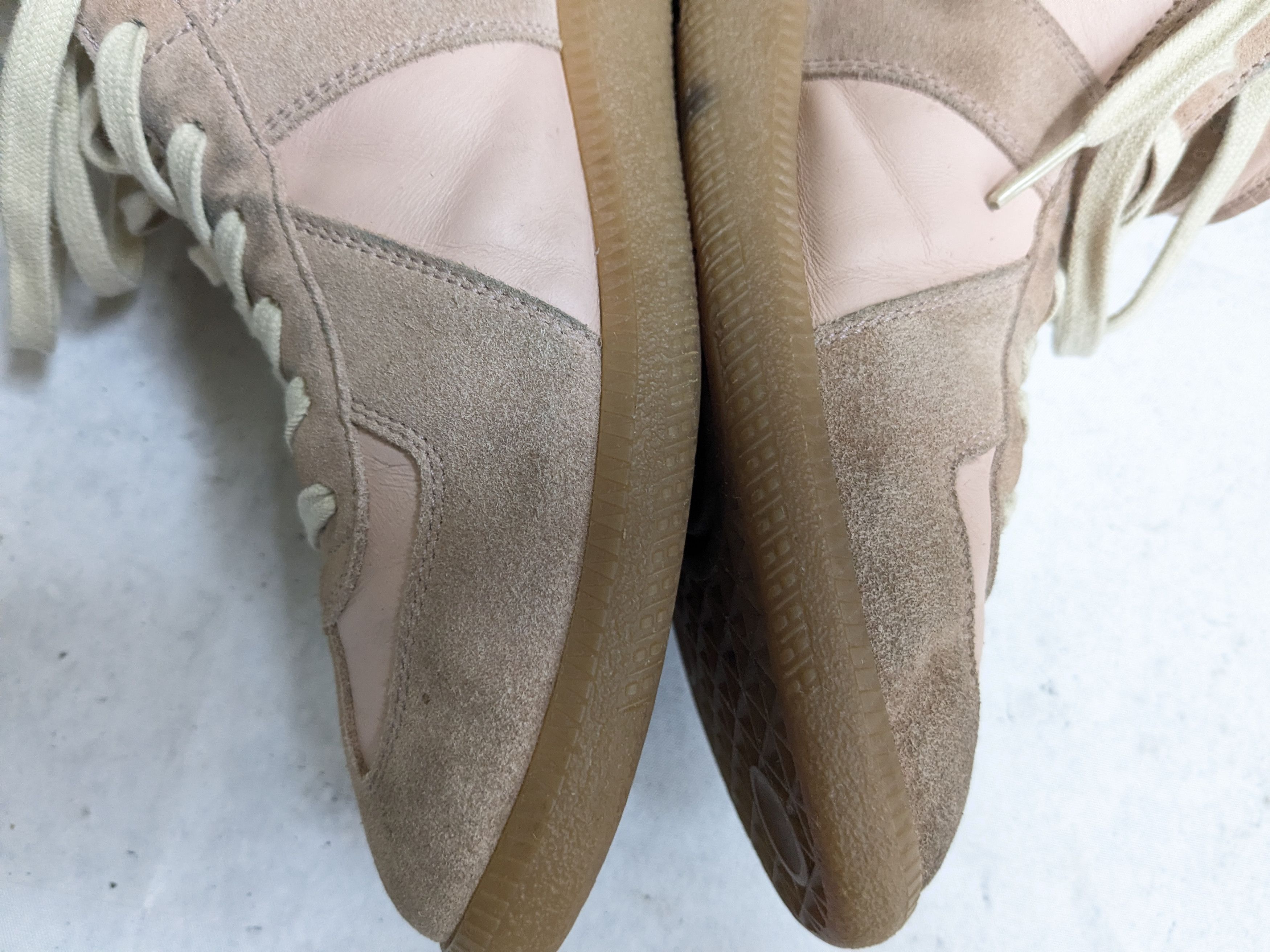 Maison Margiela Maison Margiela GAT Replica Pink High Tops 10 43 Gum Size US 10 / EU 43 - 12 Thumbnail