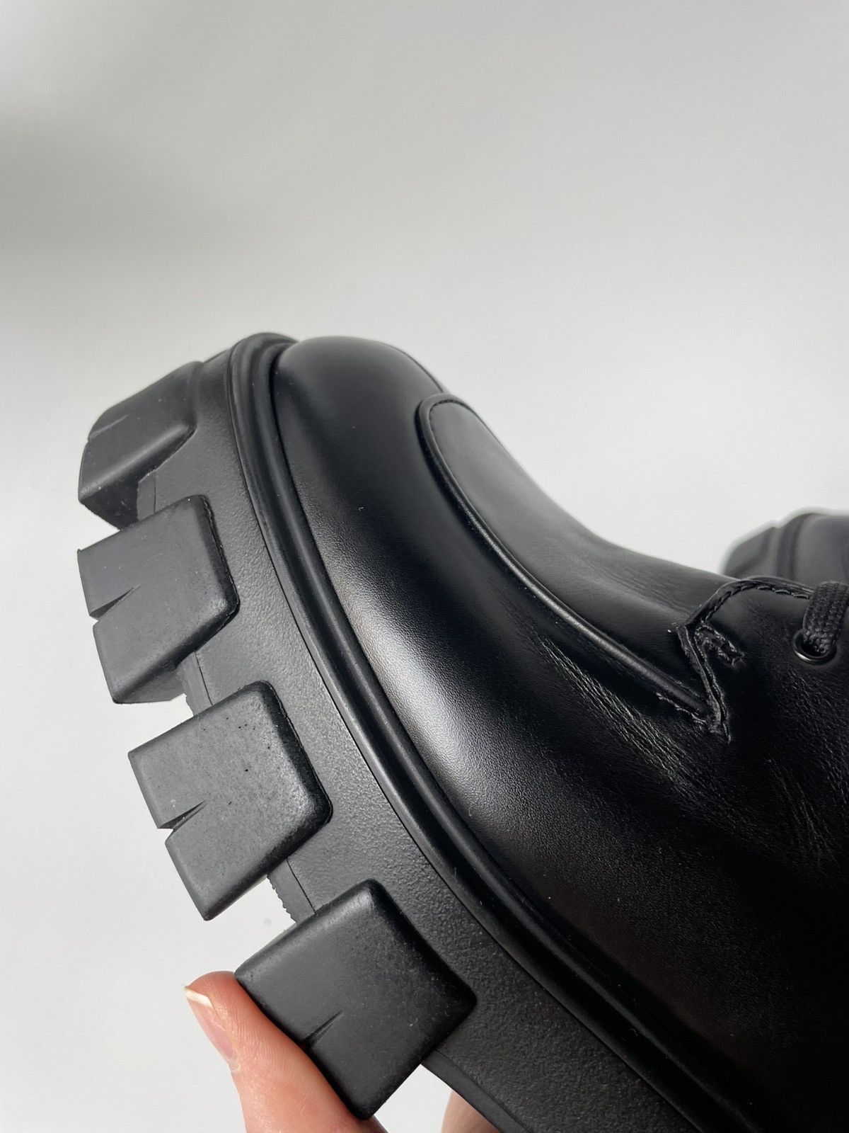 Prada Prada tall combat boots Size US 8 / EU 41 - 17 Thumbnail