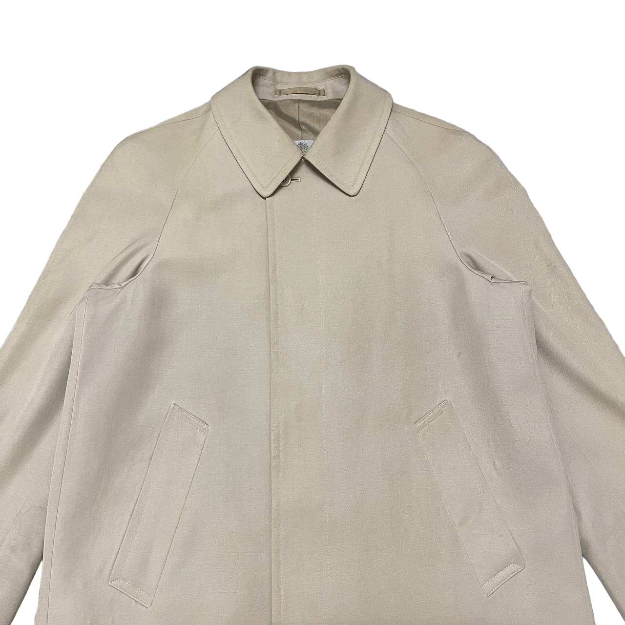 Aquascutum Vintage Aquascutum Pure Worsted Showerproof Coat Size US M / EU 48-50 / 2 - 2 Thumbnail