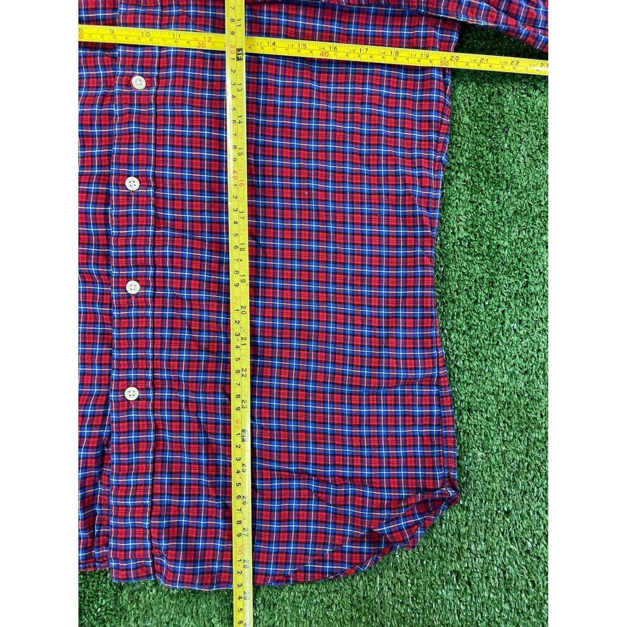 Polo Ralph Lauren Polo Ralph Lauren Mens Small Plaid Button Down Shirt Red Size US S / EU 44-46 / 1 - 5 Thumbnail