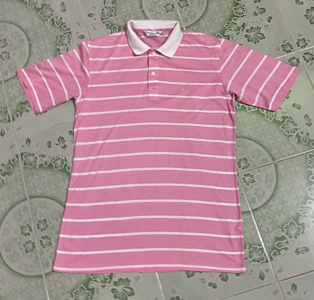 Christian Dior Monsieur × Vintage Vintage christian dior monsieur stripes polo shirt Size US S / EU 44-46 / 1 - 1 Thumbnail