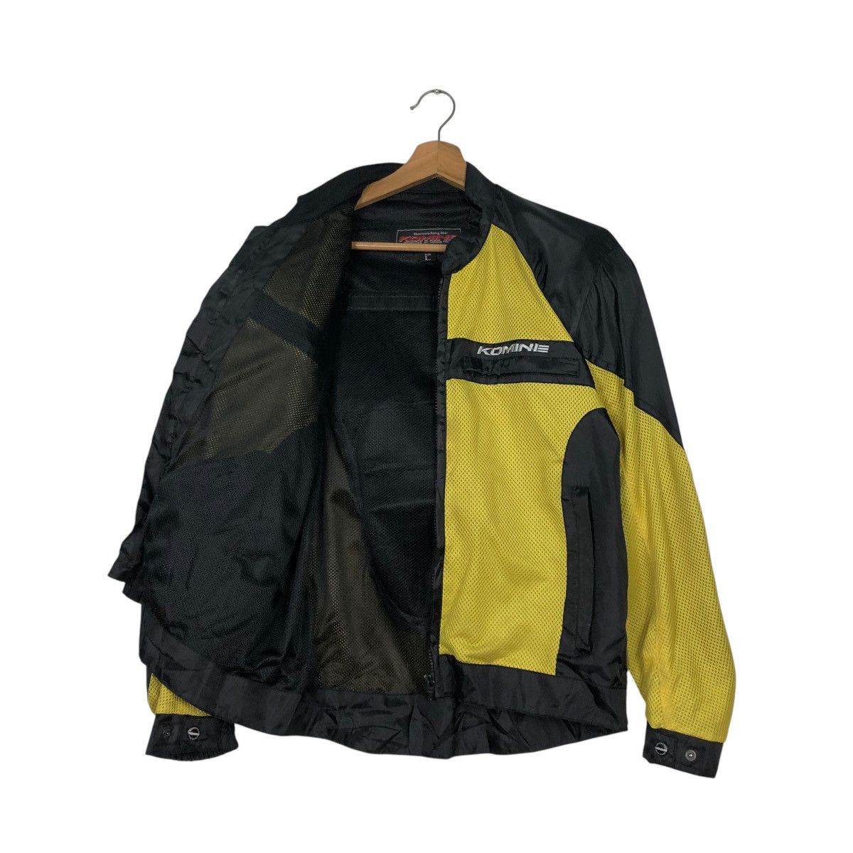 Japanese Brand 🔥VINTAGE BIKER JACKET MOTORCYCLE KOMINE PADDING SAFEY CARGO Size US L / EU 52-54 / 3 - 13 Thumbnail