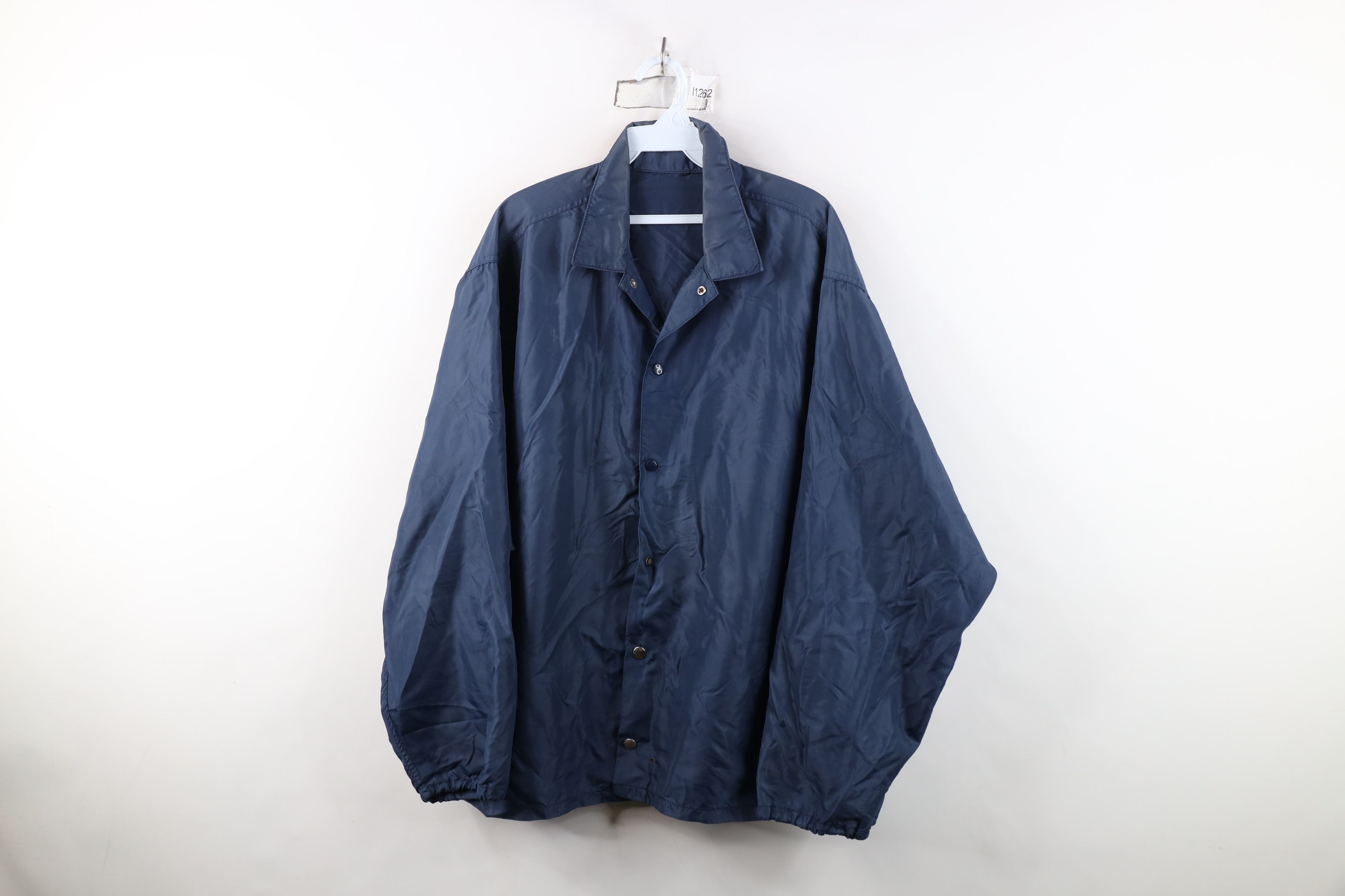 Vintage Vintage 70s Streetwear Coach Coaches Windbreaker Jacket USA Size US XL / EU 56 / 4 - 1 Thumbnail