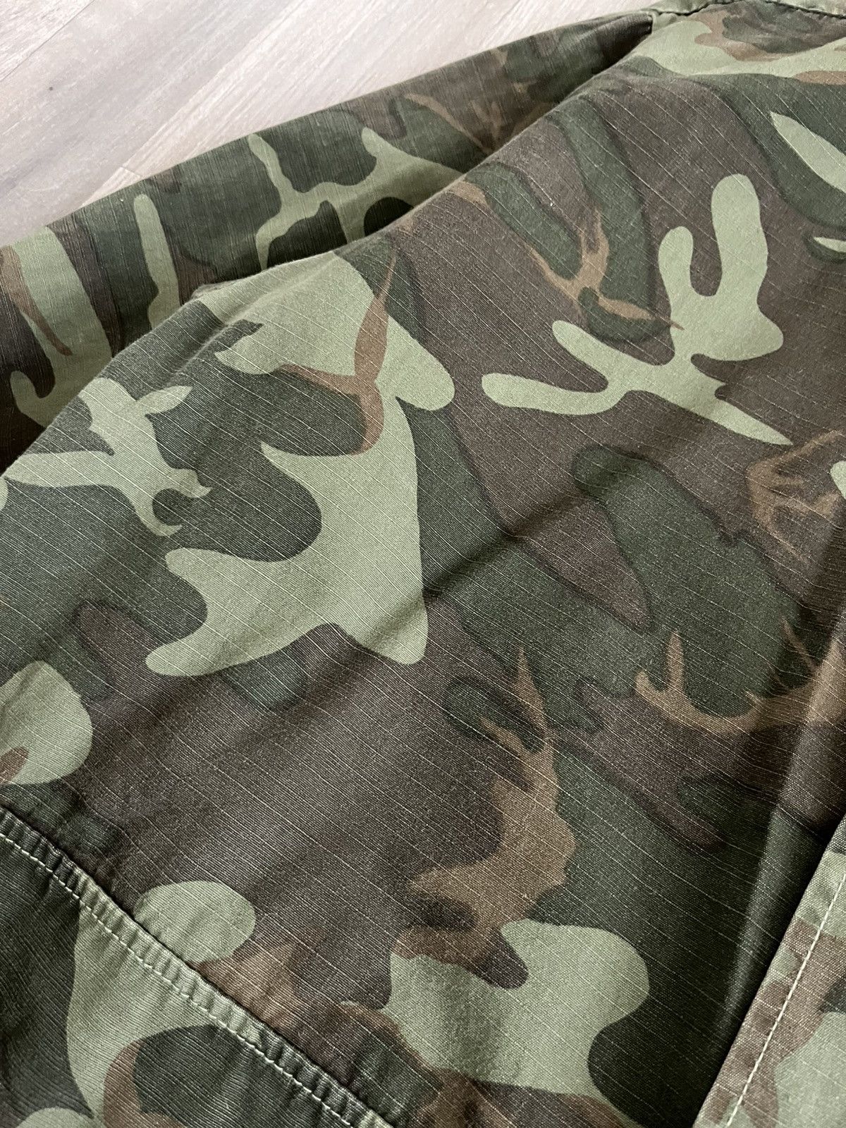 SafTbak Vintage SafTbak Woodland Camo Jacket Size US L / EU 52-54 / 3 - 6 Thumbnail