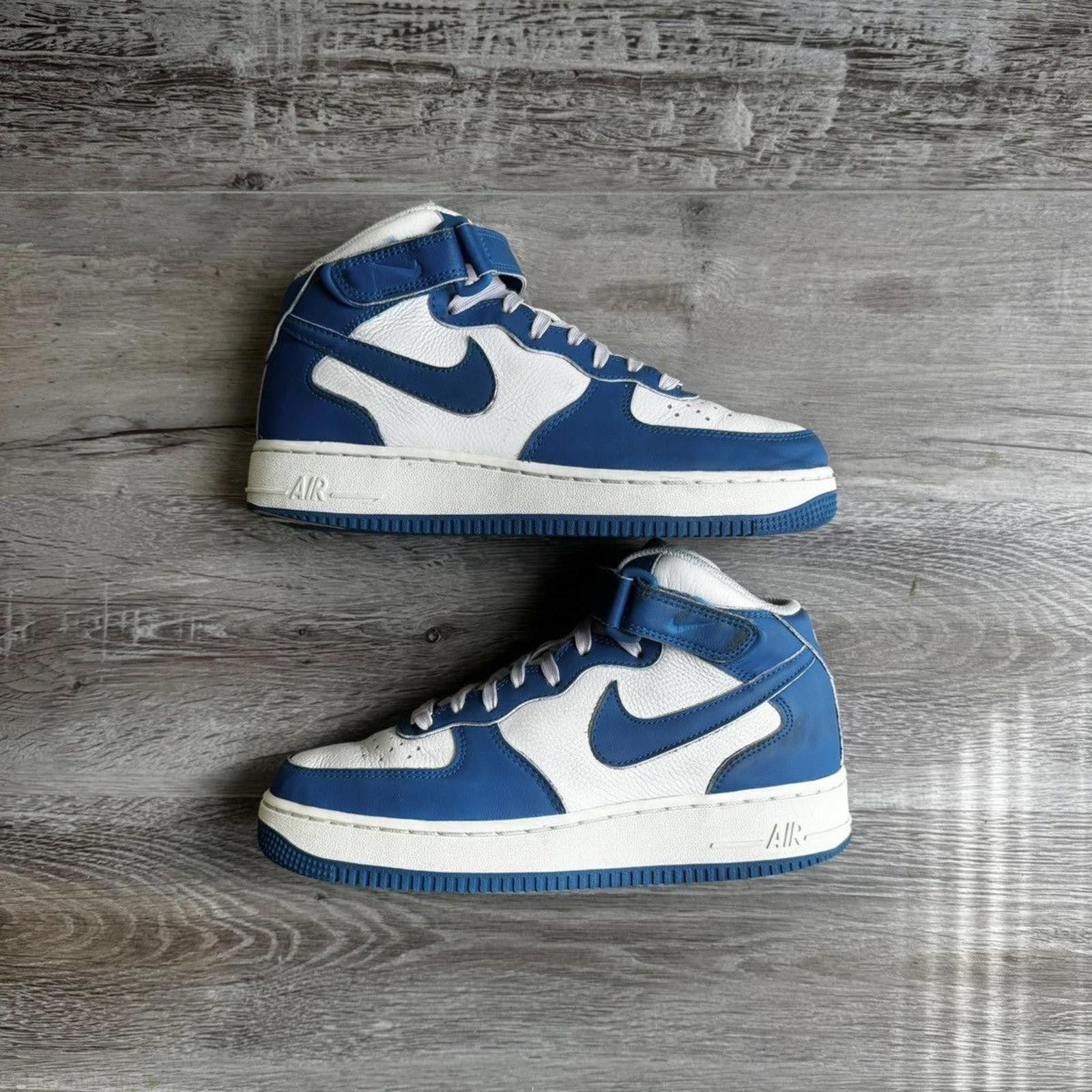 Nike NIKE • Air Force 1 Mid "Military Blue Doll" (6.5M) Size US 6.5 / EU 39-40 - 2 Thumbnail