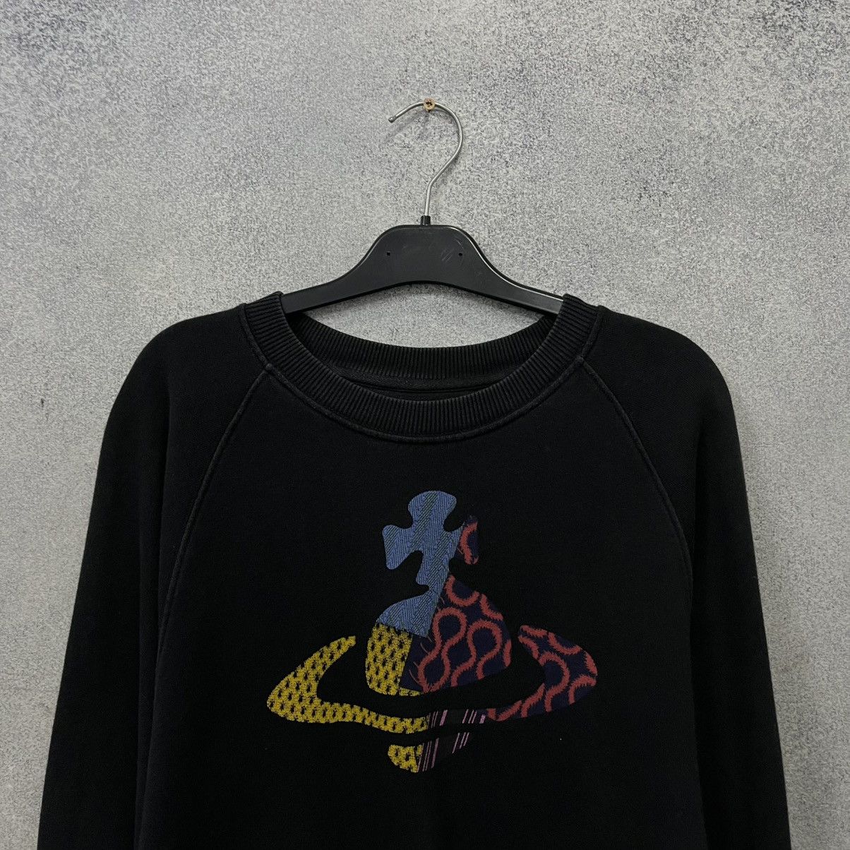 Vivienne Westwood Vintage Vivienne Westwood Sweatshirt Big Logo Orb Pullover Size US XS / EU 42 / 0 - 4 Thumbnail