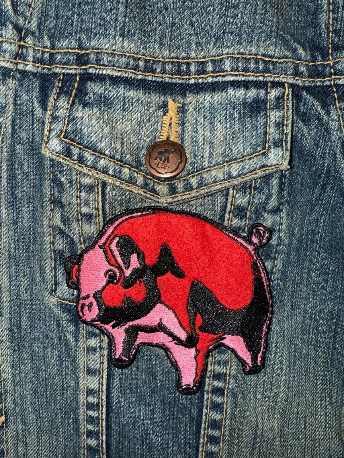 Trunk Ltd Pink Floyd Animals Trunk Ltd Denim Jean Jacket Womens Small Size S / US 4 / IT 40 - 4 Thumbnail