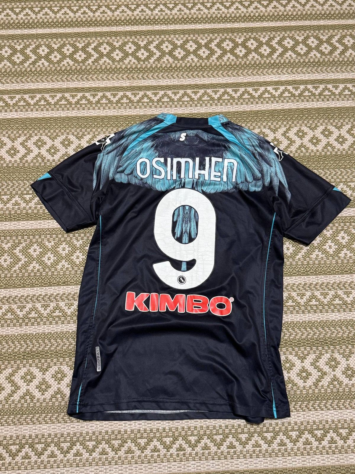Kappa × Marcelo Burlon Rare Kappa Napoli x Marcelo Burlon #9 OSIMHEN Home Shirt S Size US M / EU 48-50 / 2 - 2 Thumbnail