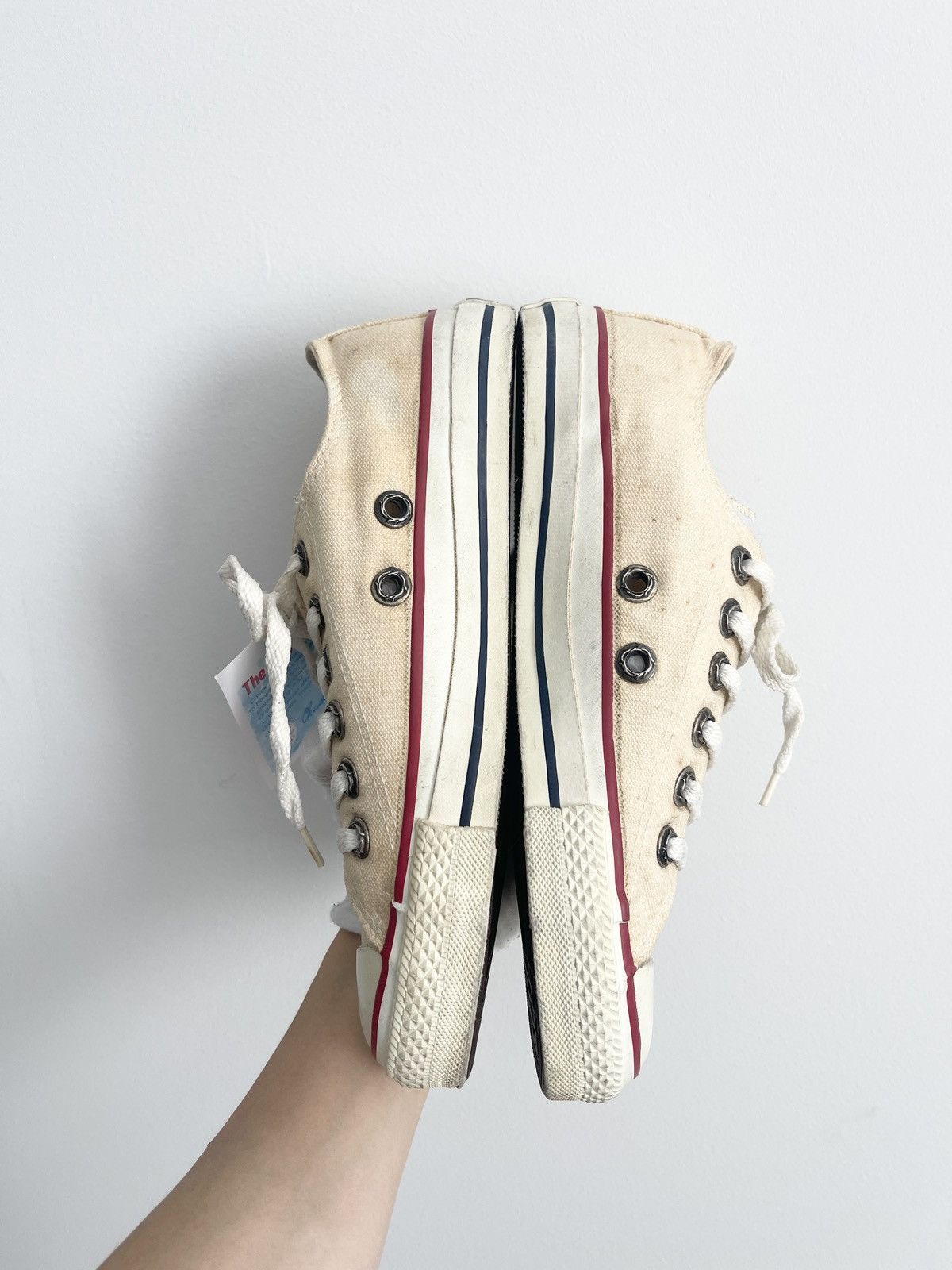 Chrome Hearts STEAL! Vintage 2000s Chrome Hearts Converse Chuck Taylor Low Size US 7 / EU 40 - 14 Thumbnail