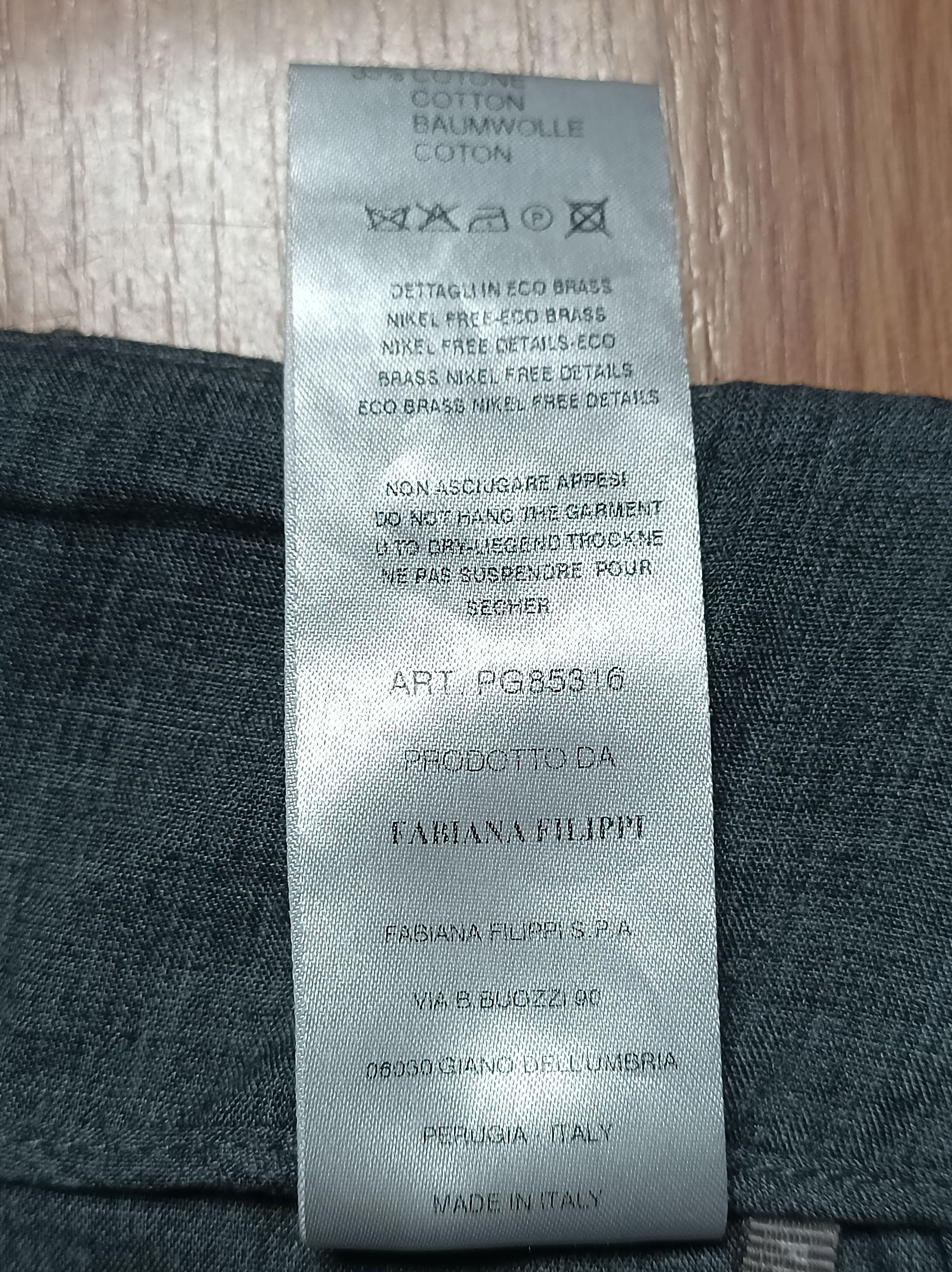 Fabiana Filippi Fabiana Filippi Merino Wool Silk Wide Leg Pants Size XXS Size 26" / US 2 / IT 38 - 13 Thumbnail