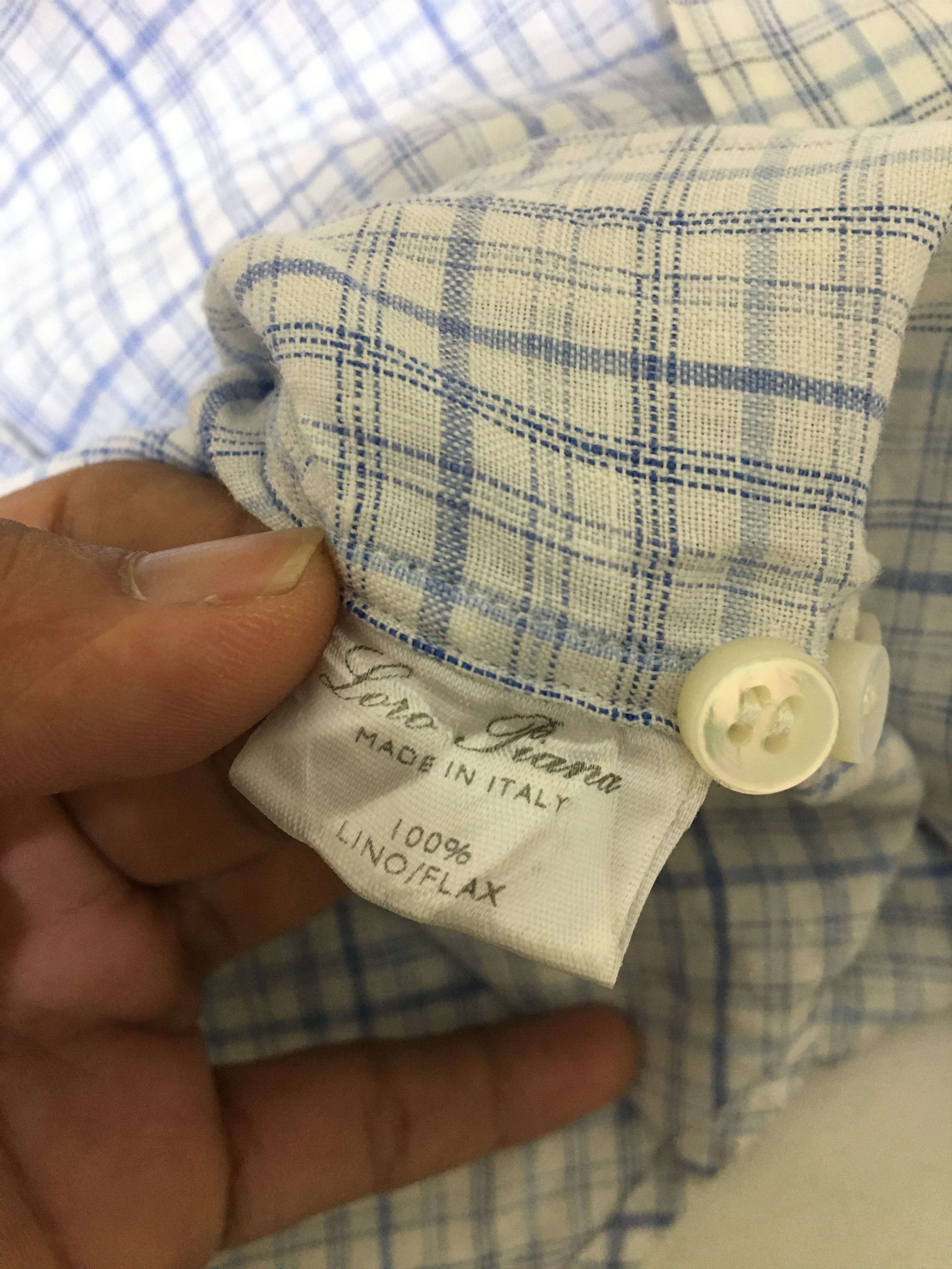 Loro Piana Loro Piana Button Ups Size US XL / EU 56 / 4 - 11 Thumbnail