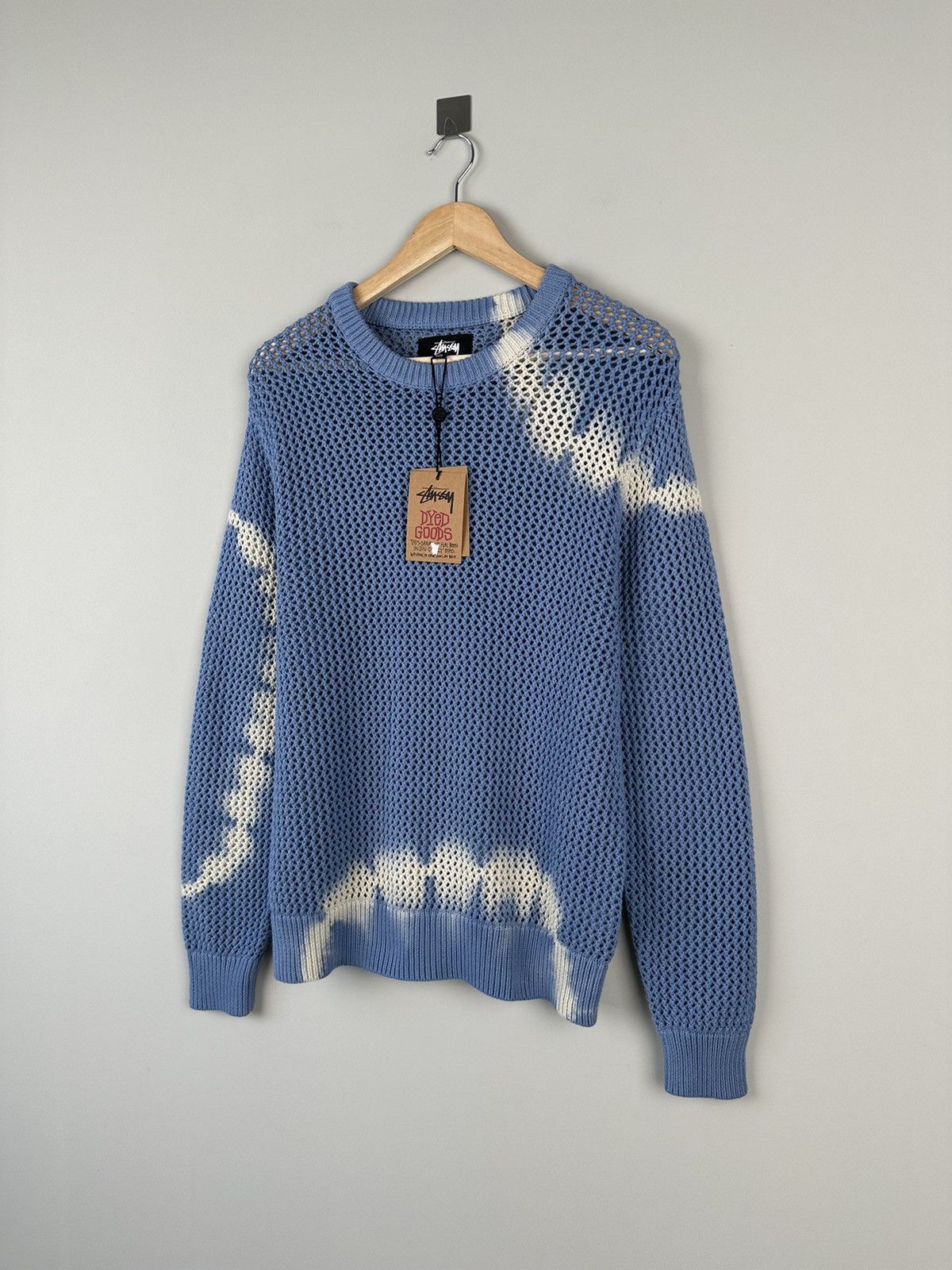 Archive Vintage Stussy Knit 8 Ball Collectio Pullover Mohair