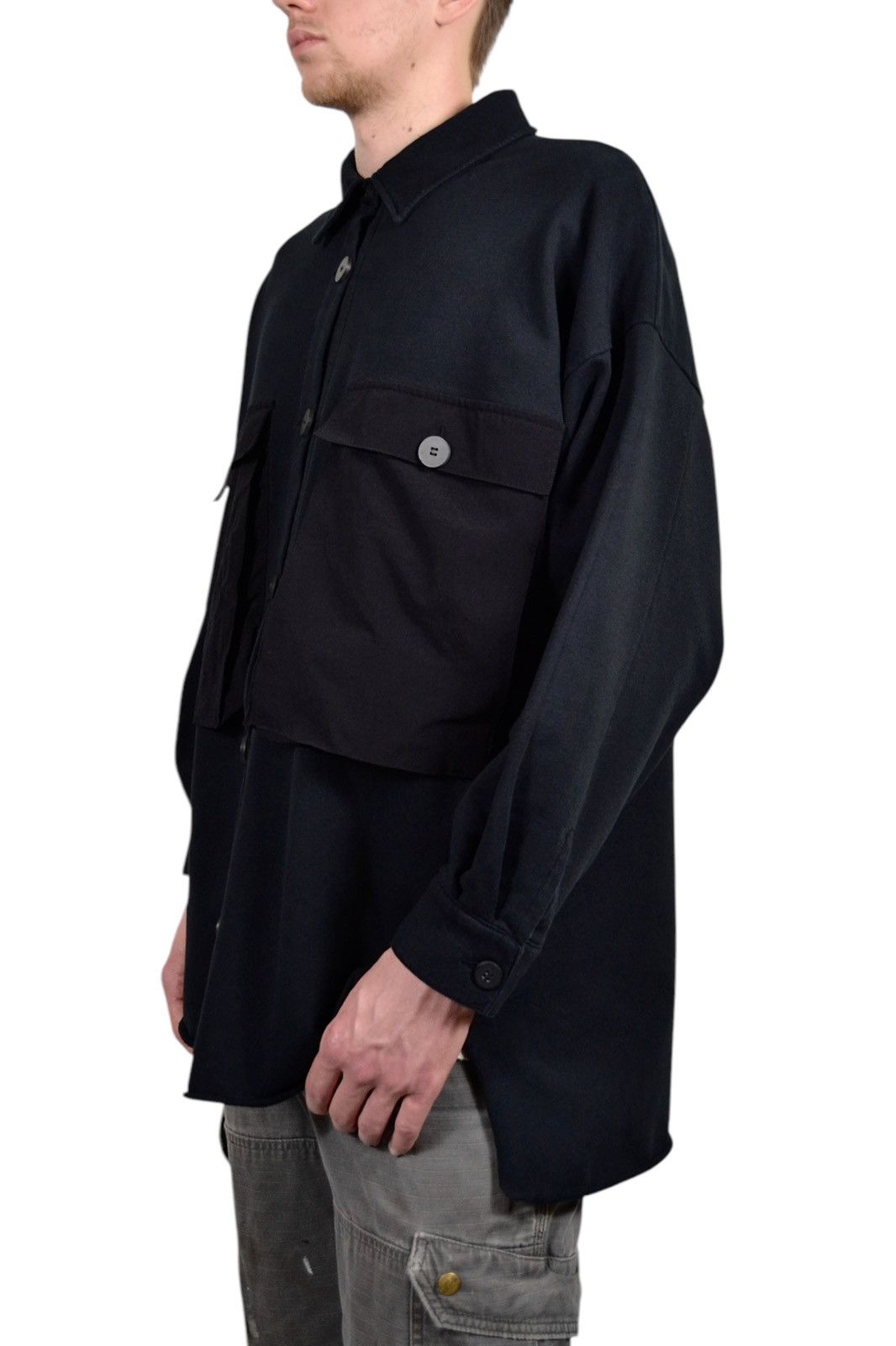 Thom Krom Thom Krom 3D Nylon Pockets Cargo Oversized Jacket Size US M / EU 48-50 / 2 - 7 Thumbnail