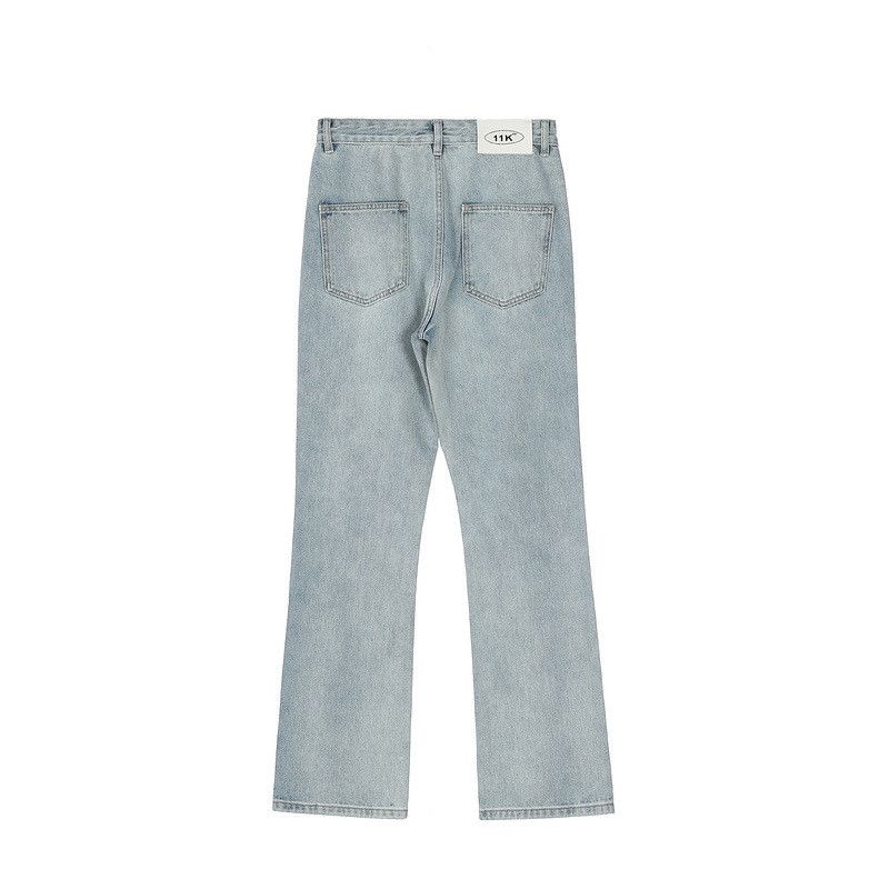 Japanese Brand × Jean American high street hip-hop flared zipper casual jeans Size US 32 / EU 48 - 2 Thumbnail