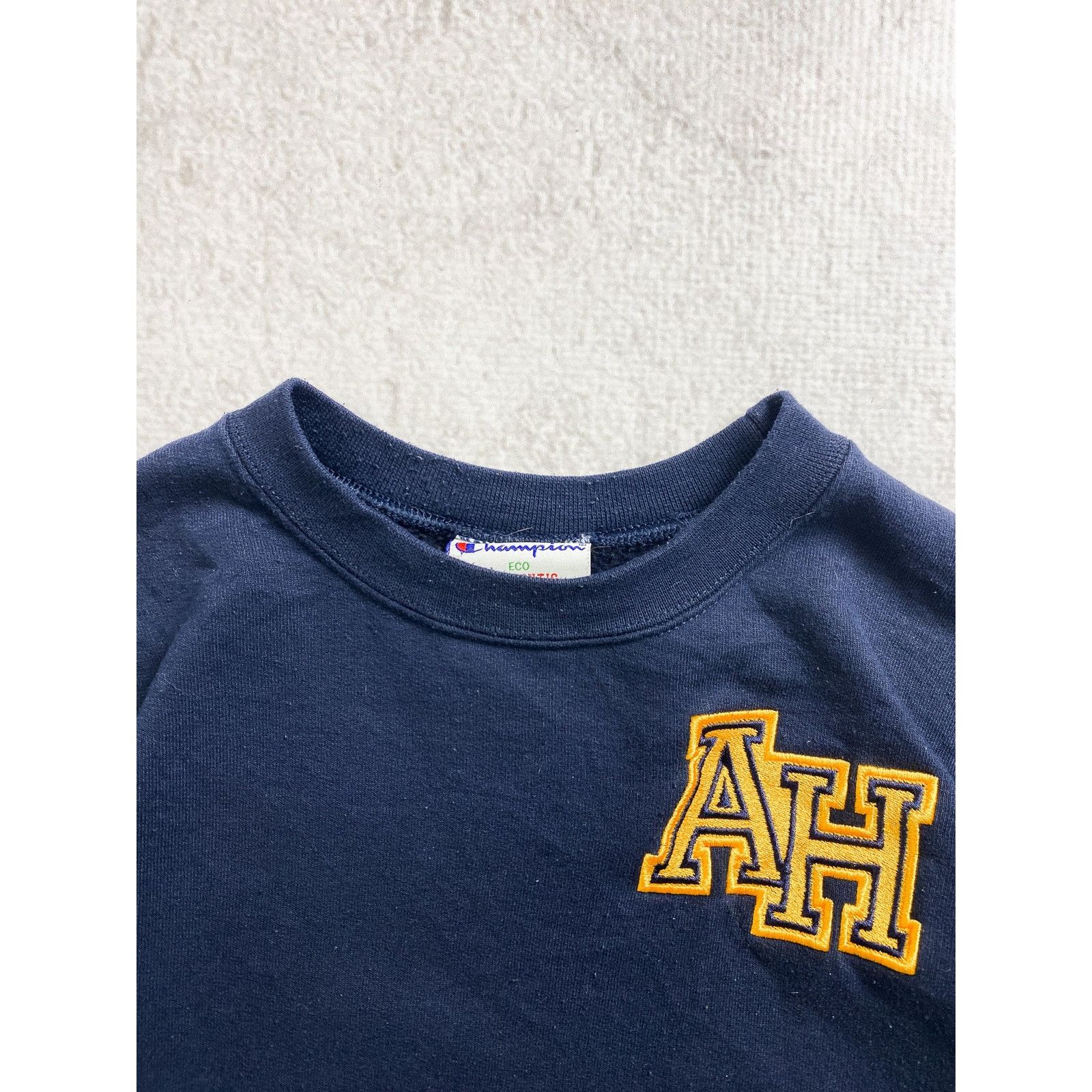 Champion Vintage 90s Champion Blue Crewneck Sweatshirt - Men's XS Size US XS / EU 42 / 0 - 3 Thumbnail