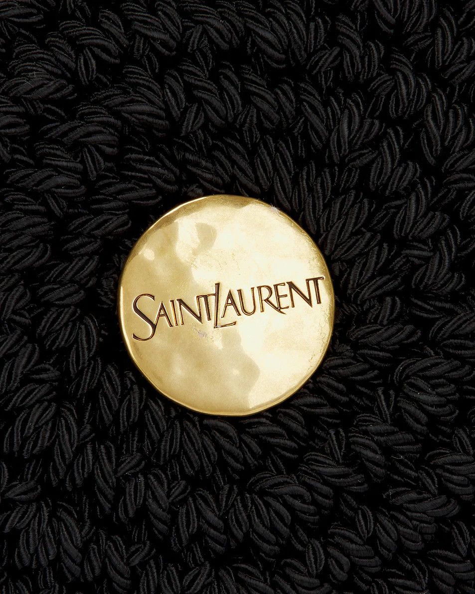 Saint Laurent Paris os11x0526 Size: OS / Large Cassandre Shopping Crochet Bag Size ONE SIZE - 5 Thumbnail