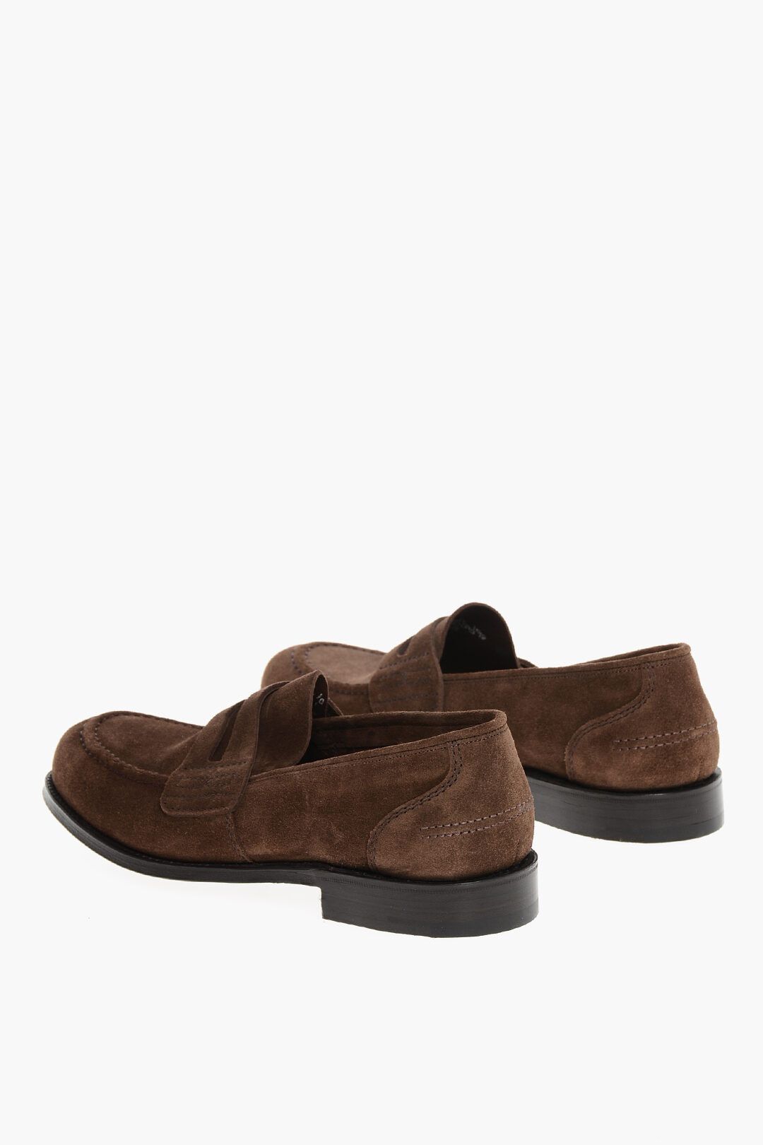 Church's og1mm0325 Suede Leather Loafers in Brown Size US 9.5 / EU 42-43 - 3 Thumbnail