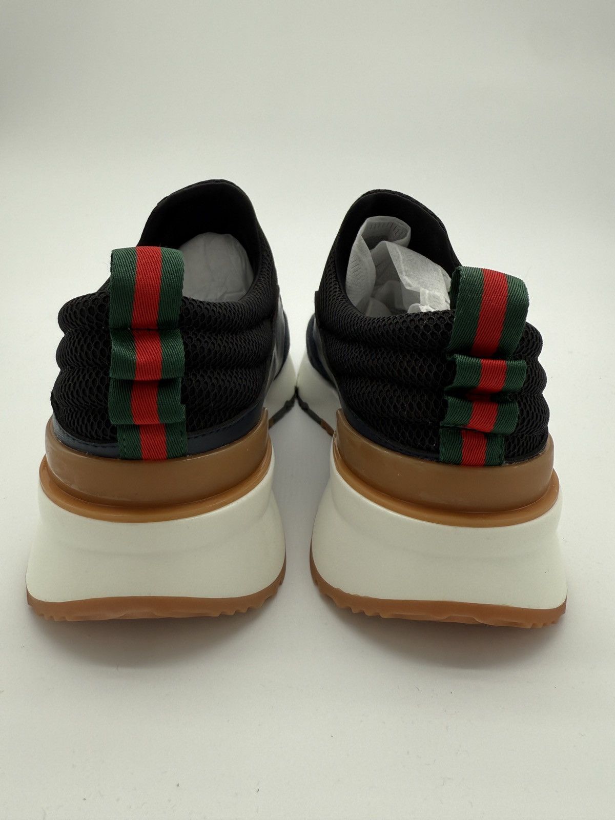 Gucci Gucci Navy Sneakers Size US 9 / IT 39 - 17 Thumbnail