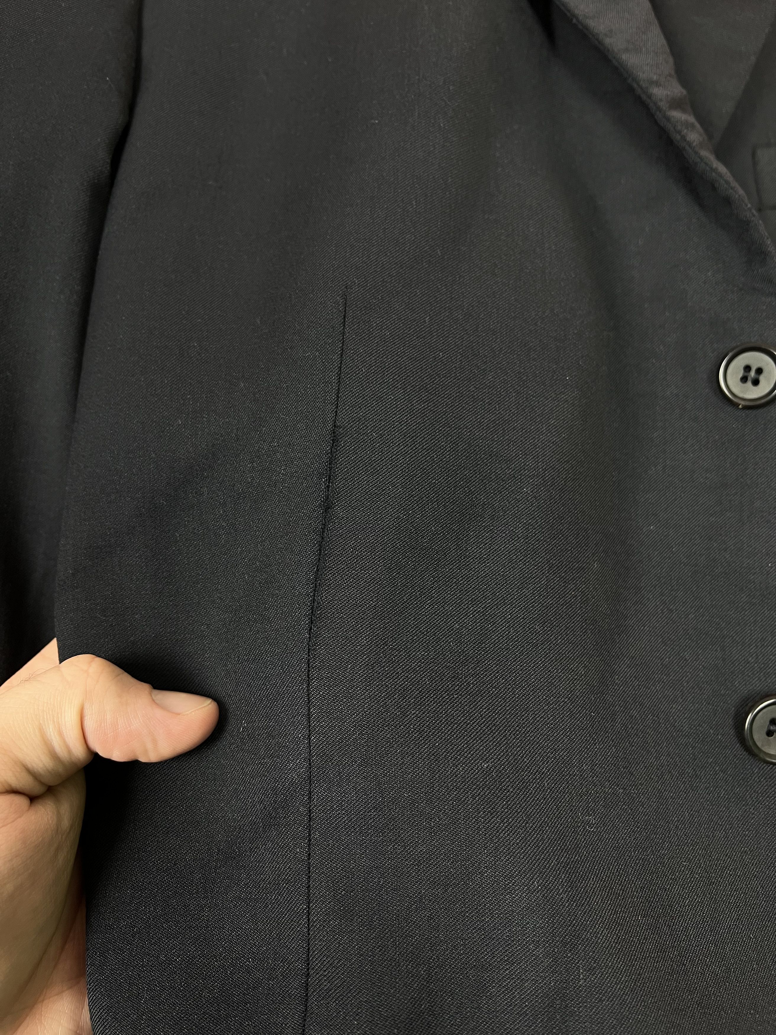 Prada Prada milano classic blazer Italy black designer Size 50R - 4 Thumbnail