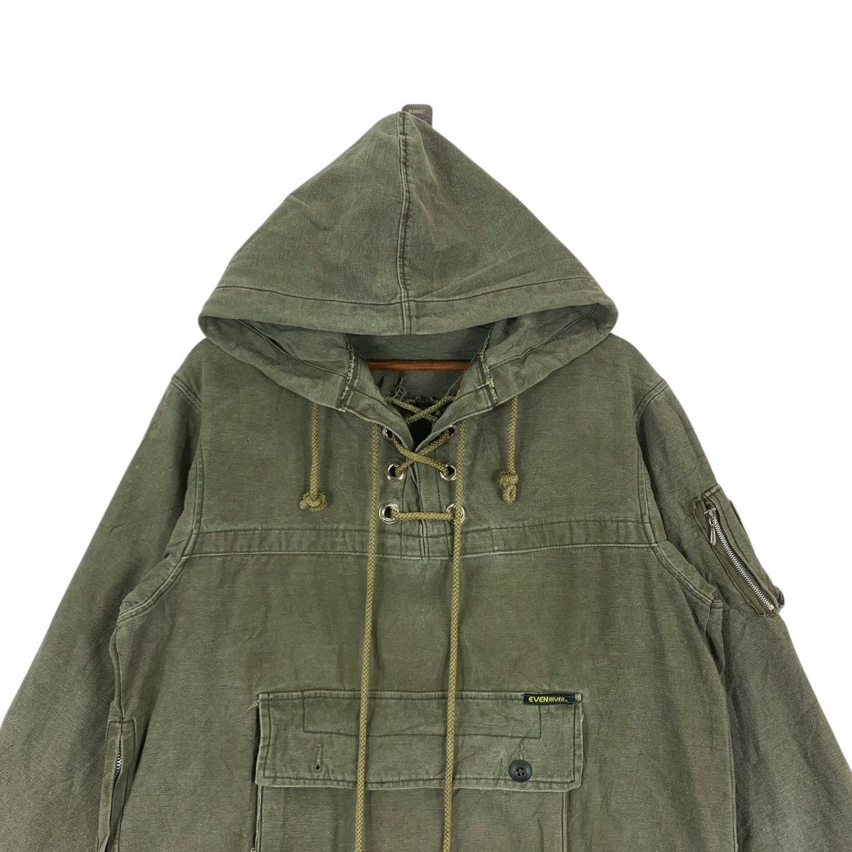 Other × Vintage Vintage Japanese Brand Even River Anorak Hoodie Jacket Size US L / EU 52-54 / 3 - 2 Thumbnail