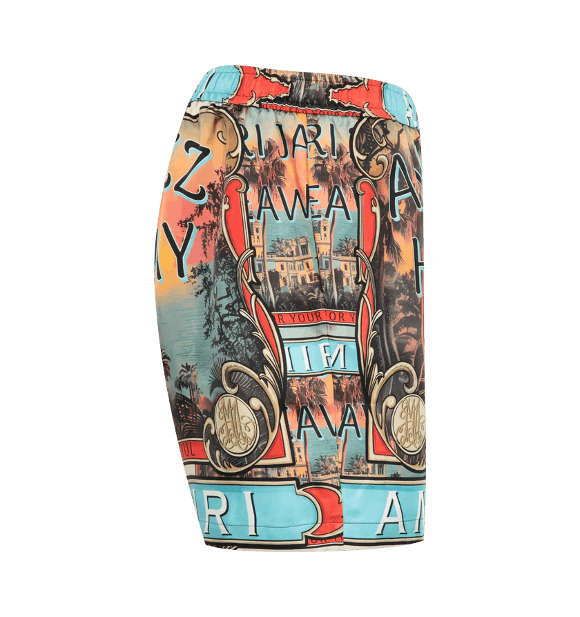 Amiri o1h1sh10525 Jazz Hideaway Shorts in Multicolor Size US 38 / EU 54 - 3 Thumbnail