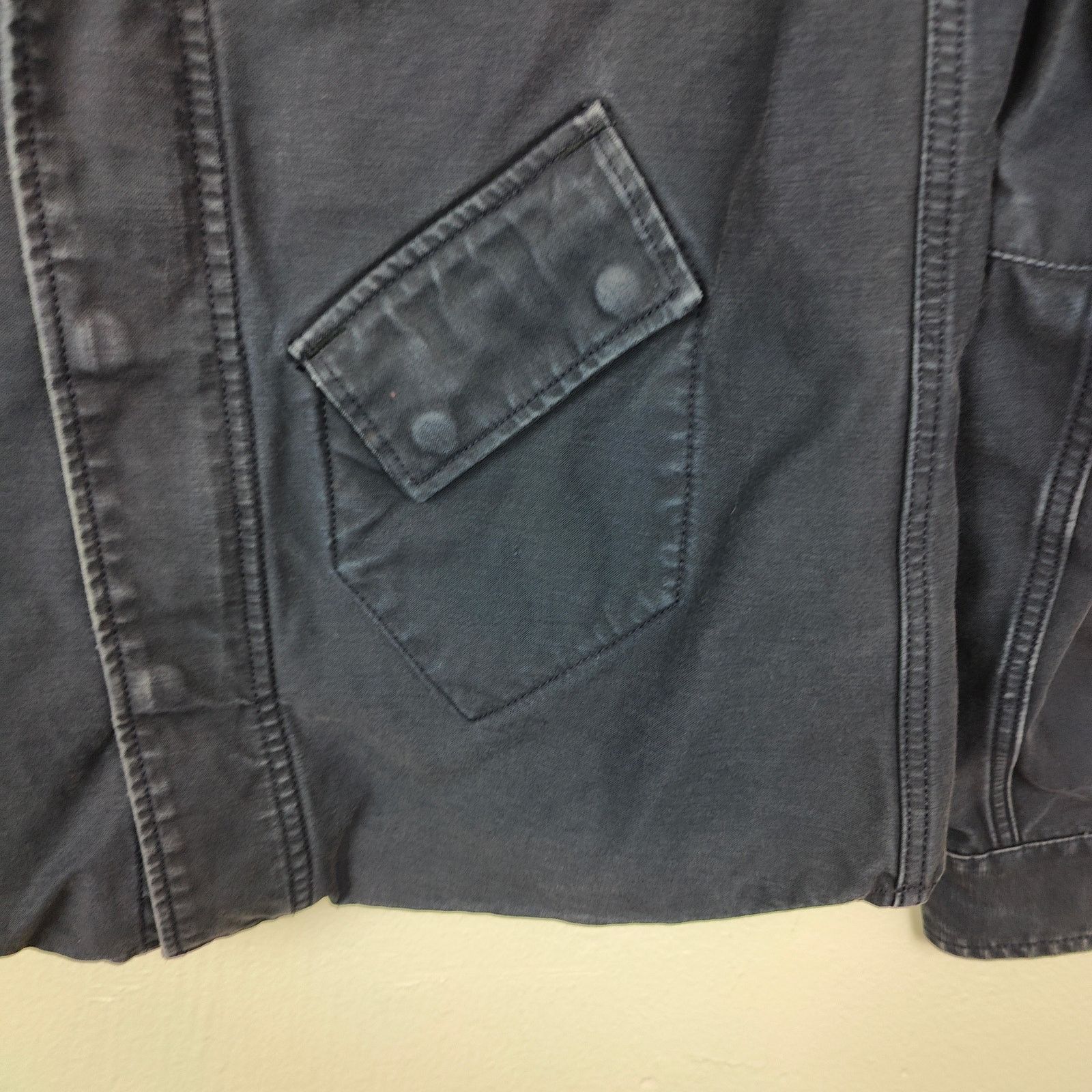 G-Star G-Star Raw Radar Zip Overshirt Mens Small Navy Blue Size US S / EU 44-46 / 1 - 3 Thumbnail