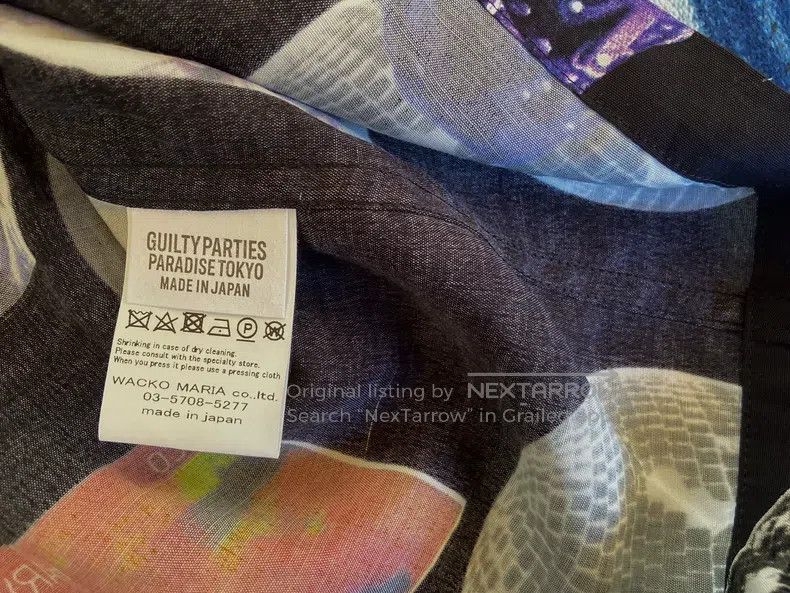 Other Wacko Maria DJ HARVEY S/S HAWAIIAN SHIRT Size US XL / EU 56 / 4 - 5 Thumbnail