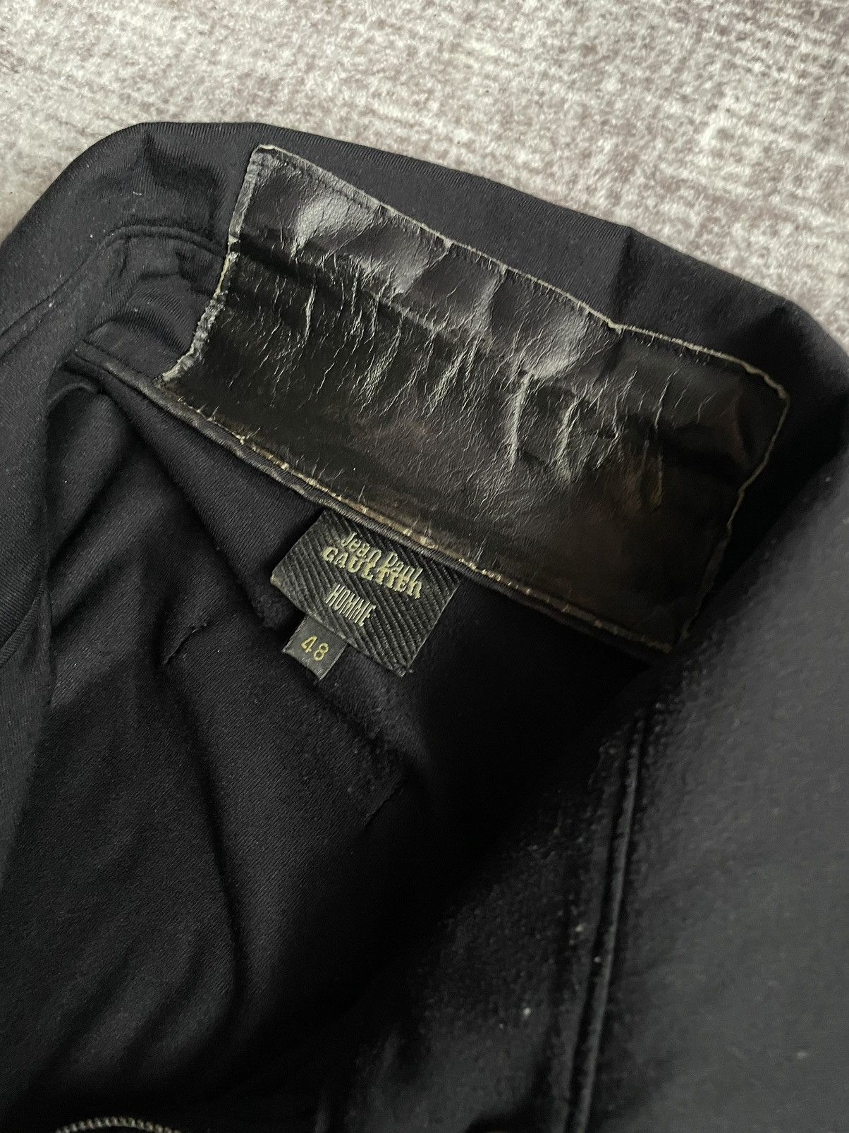 Jean Paul Gaultier Jean Paul Gaultier Homme Leather Zip Long Sleeve Shirt Size US M / EU 48-50 / 2 - 17 Thumbnail